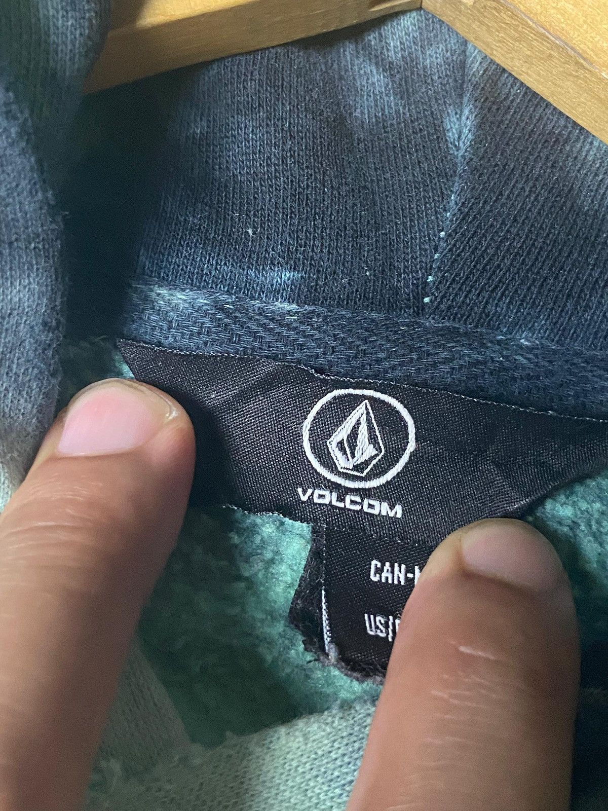 Volcom VOLCOM Brand Tie Dye Pullover Hoodies (166) Size US M / EU 48-50 / 2 - 10 Thumbnail