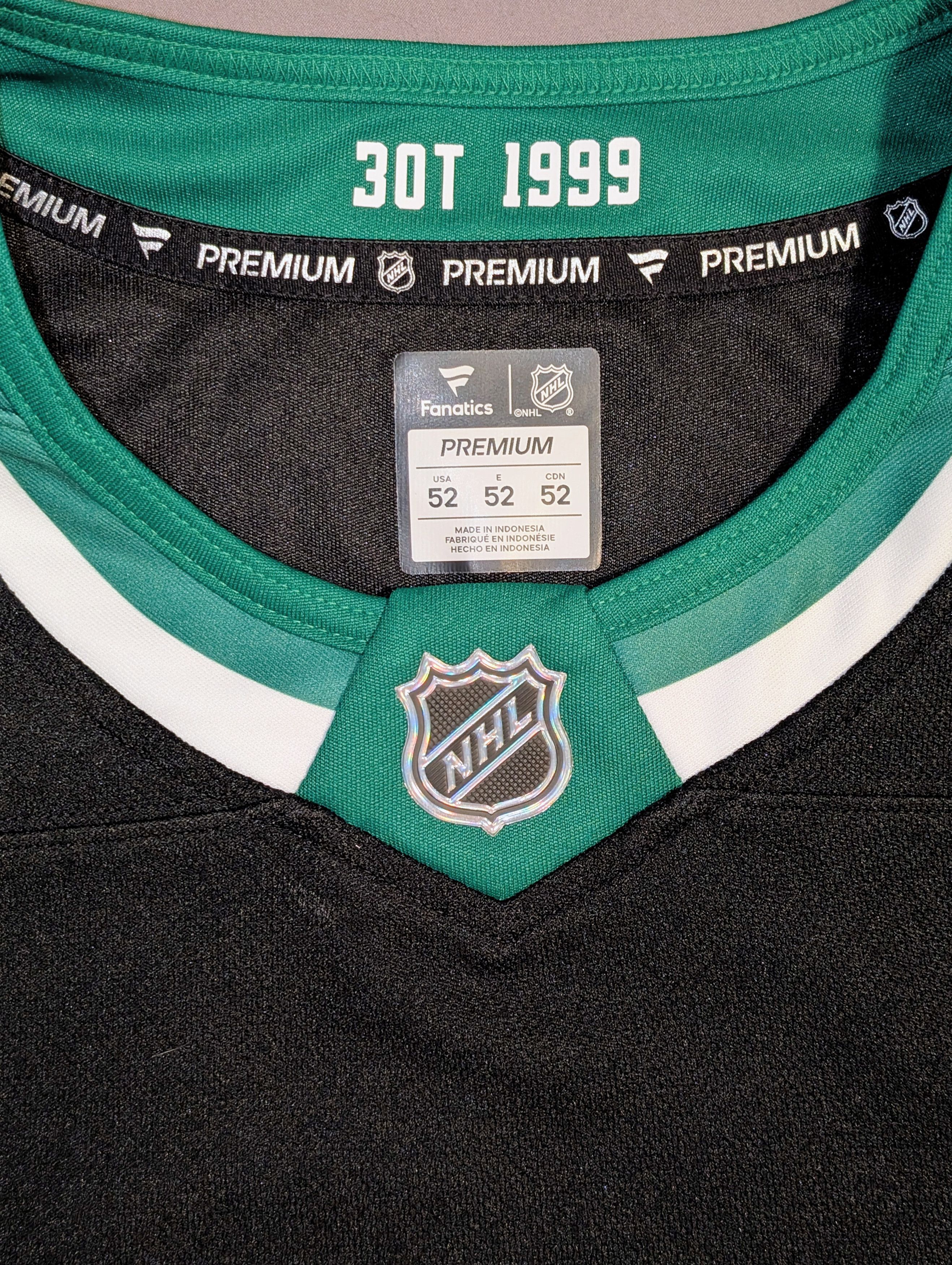 NHL Wyatt Johnston Dallas Stars 3rd jersey Fanatics Premium sz52 Size US L / EU 52-54 / 3 - 3 Thumbnail