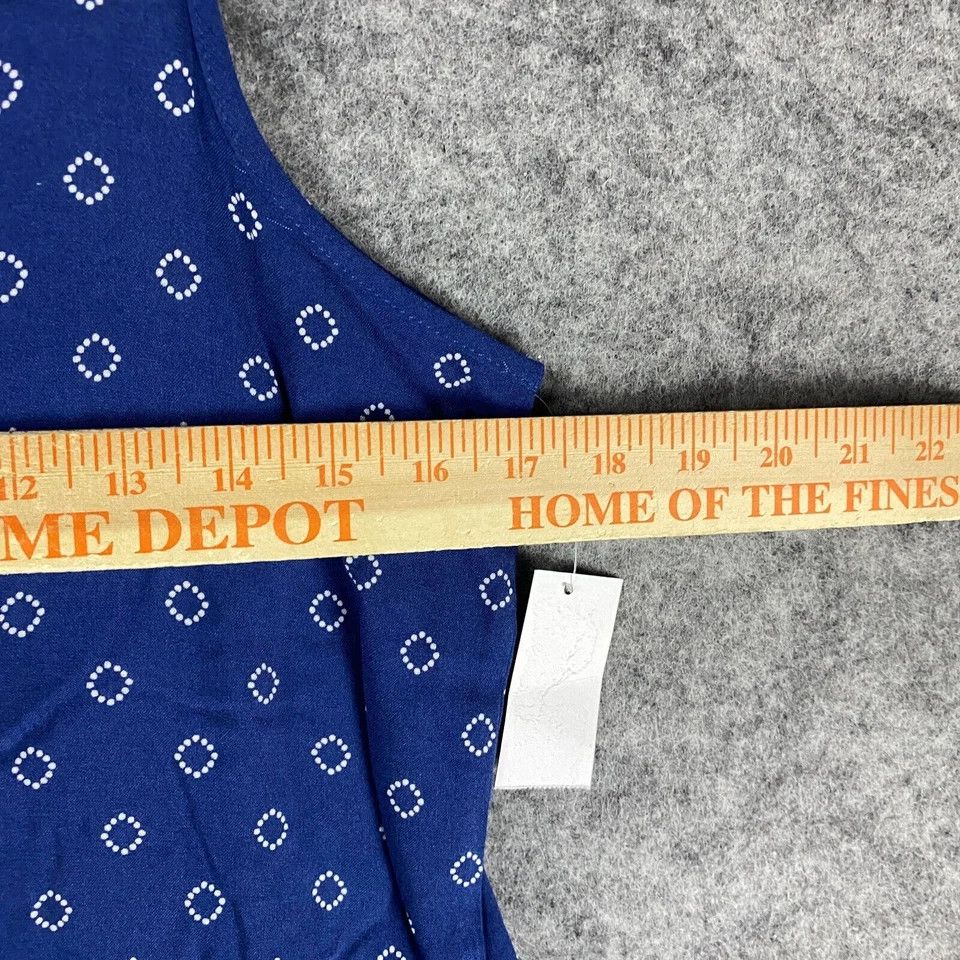 Other Simply Styled Tank Top Small Women's Blue 100% Rayon NWD S Size S / US 4 / IT 40 - 6 Thumbnail