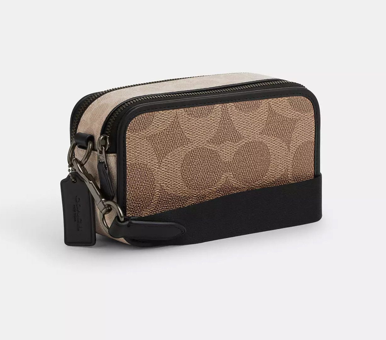 Coach Wyatt Crossbody Bag In Blocked Signature Canvas CAB80 Size ONE SIZE - 6 Thumbnail