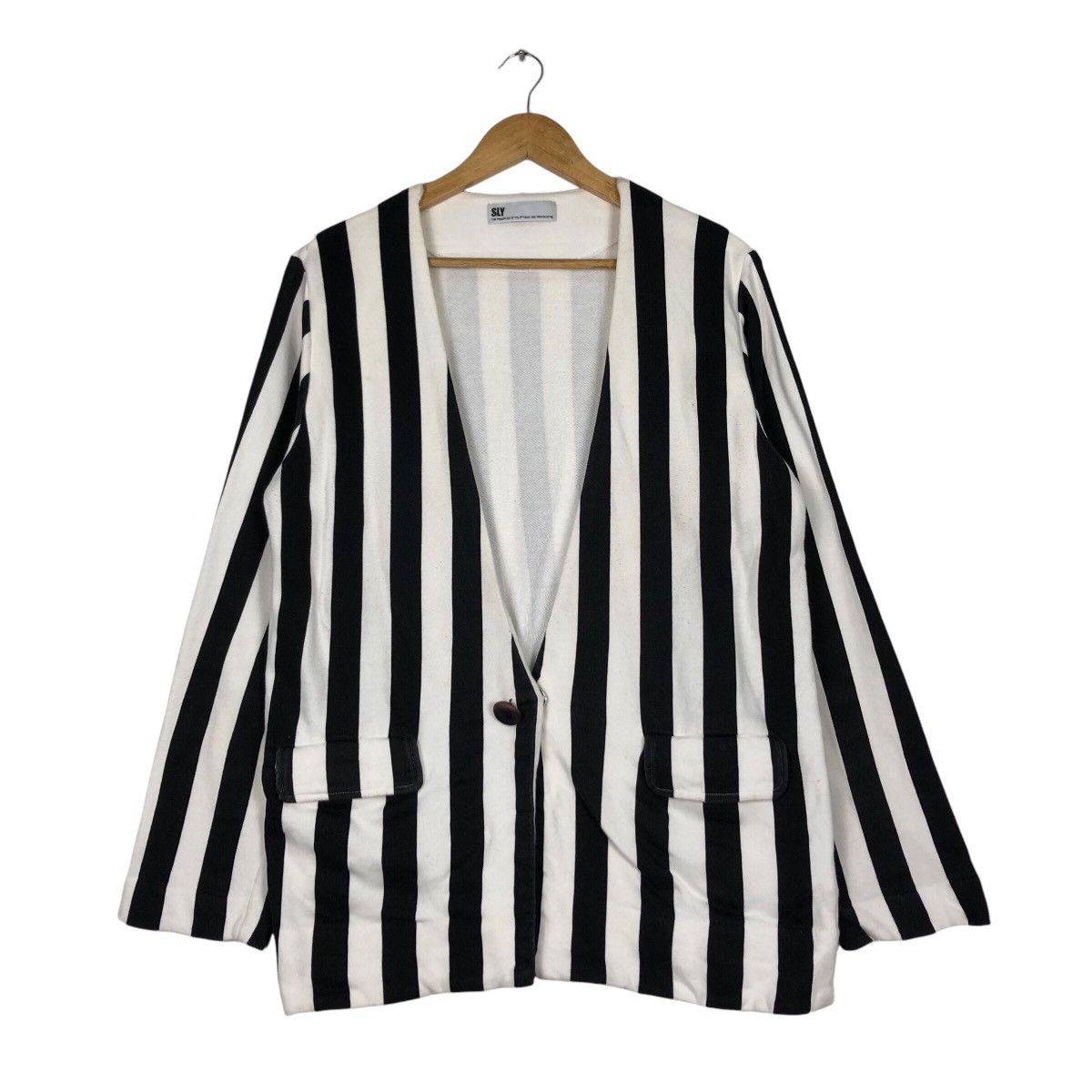 Japanese Brand Vintage Japanese Brand Zebra Blazer Shirt Rare Medium Size US M / EU 48-50 / 2 - 1 Thumbnail