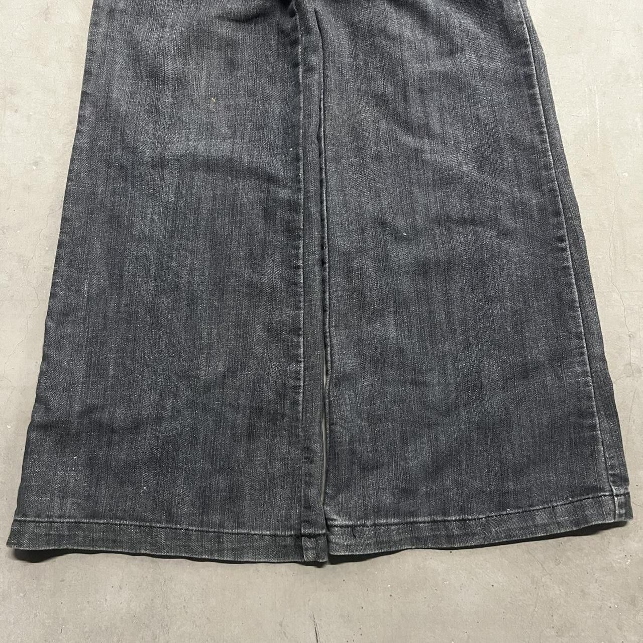 Vintage Vintage Y2K/2000s Baggy WideLeg Dark Wash Denim Jeans! Size US 34 / EU 50 - 5 Thumbnail