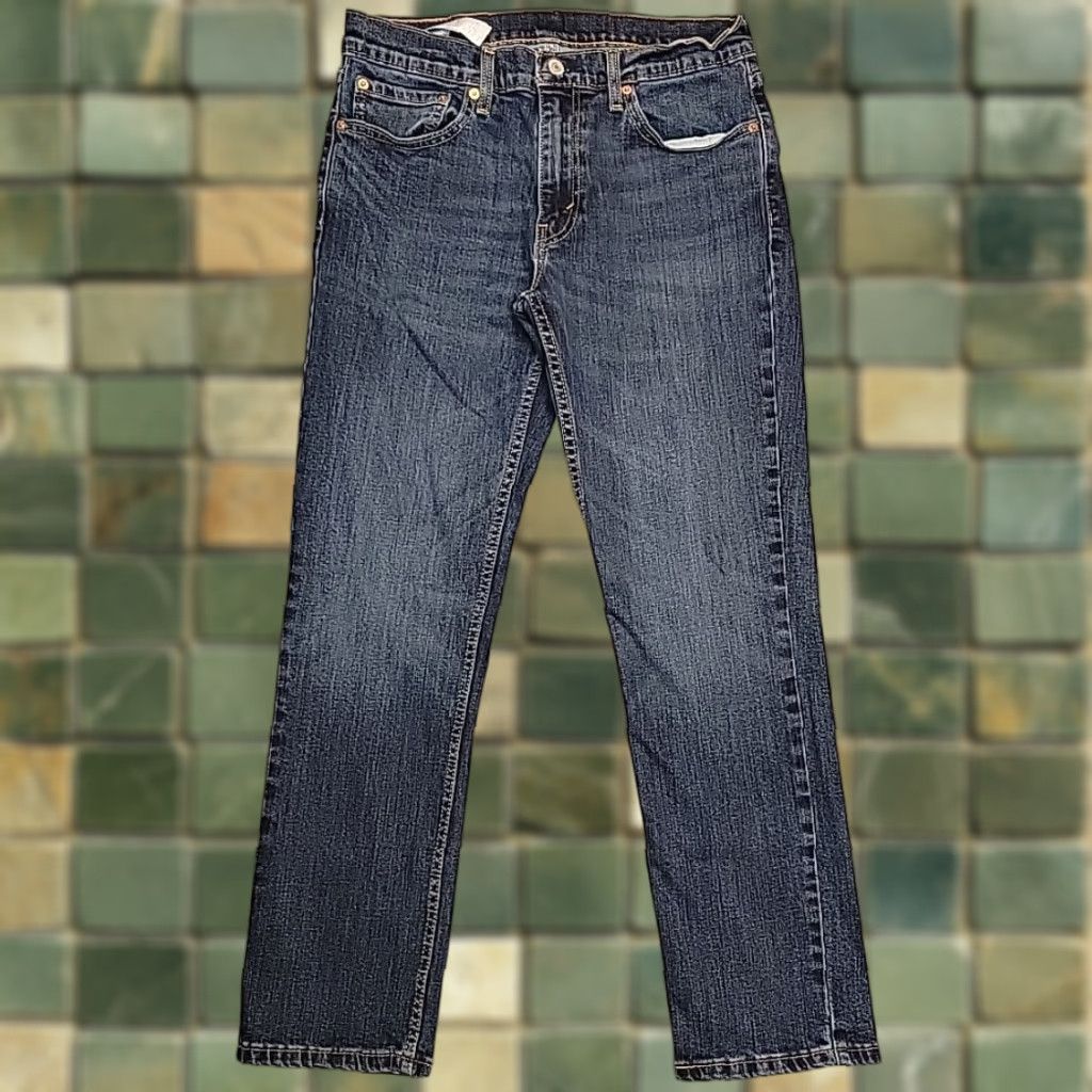 Denime Levis 511 Jeans Mens 32x30 Blue Denim Straight Leg Comfort Pants Medium Wash Size US 32 / EU 48 - 1 Thumbnail