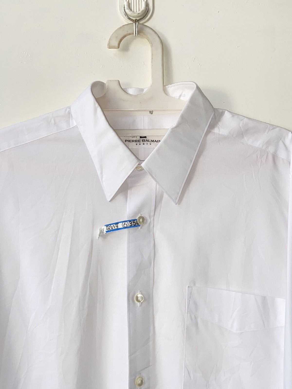 Pierre Balmain PIERRE BALMAIN White Shirt Size US M / EU 48-50 / 2 - 4 Thumbnail
