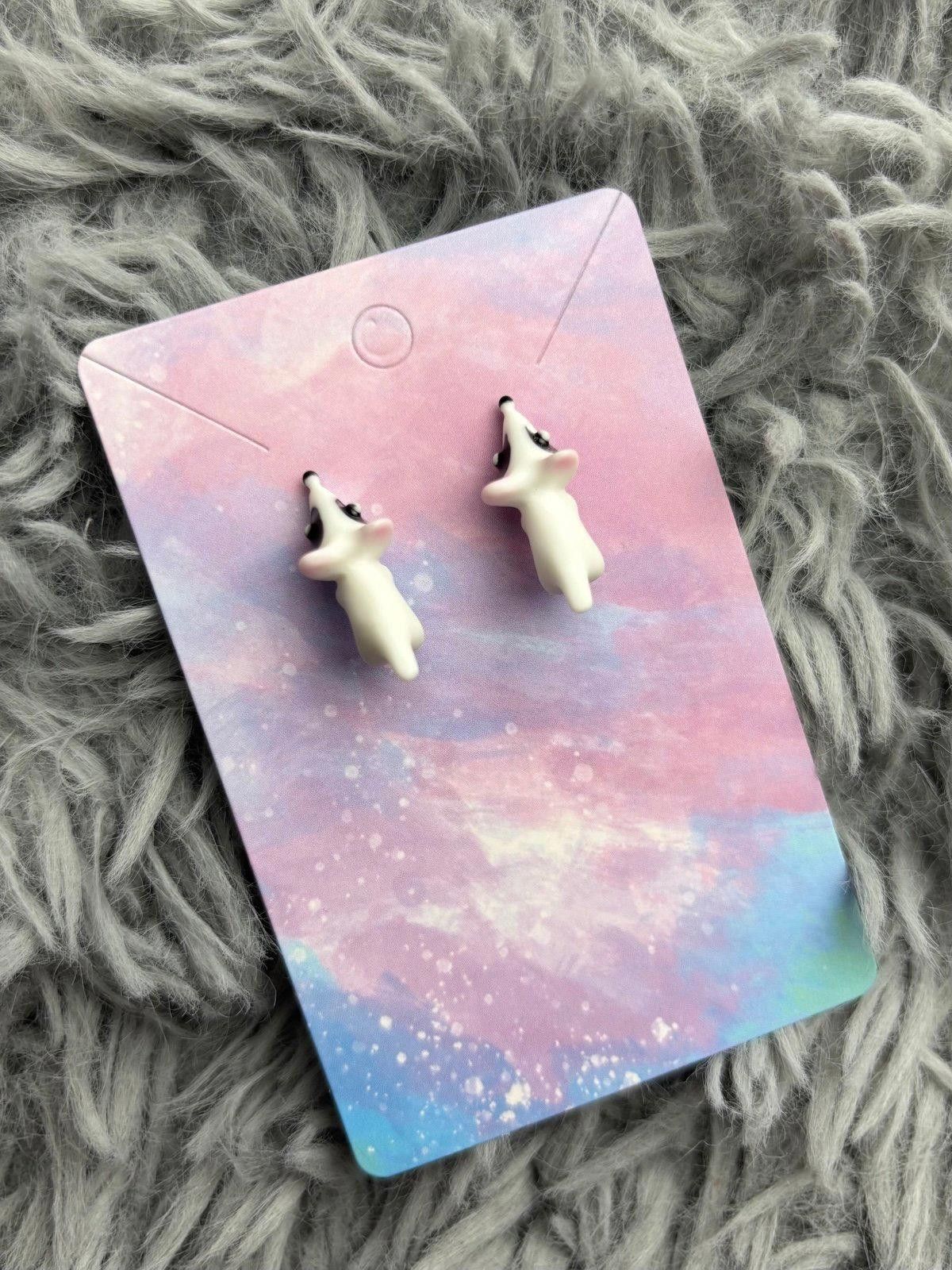 Handmade Dog Earrings Size ONE SIZE - 1 Thumbnail