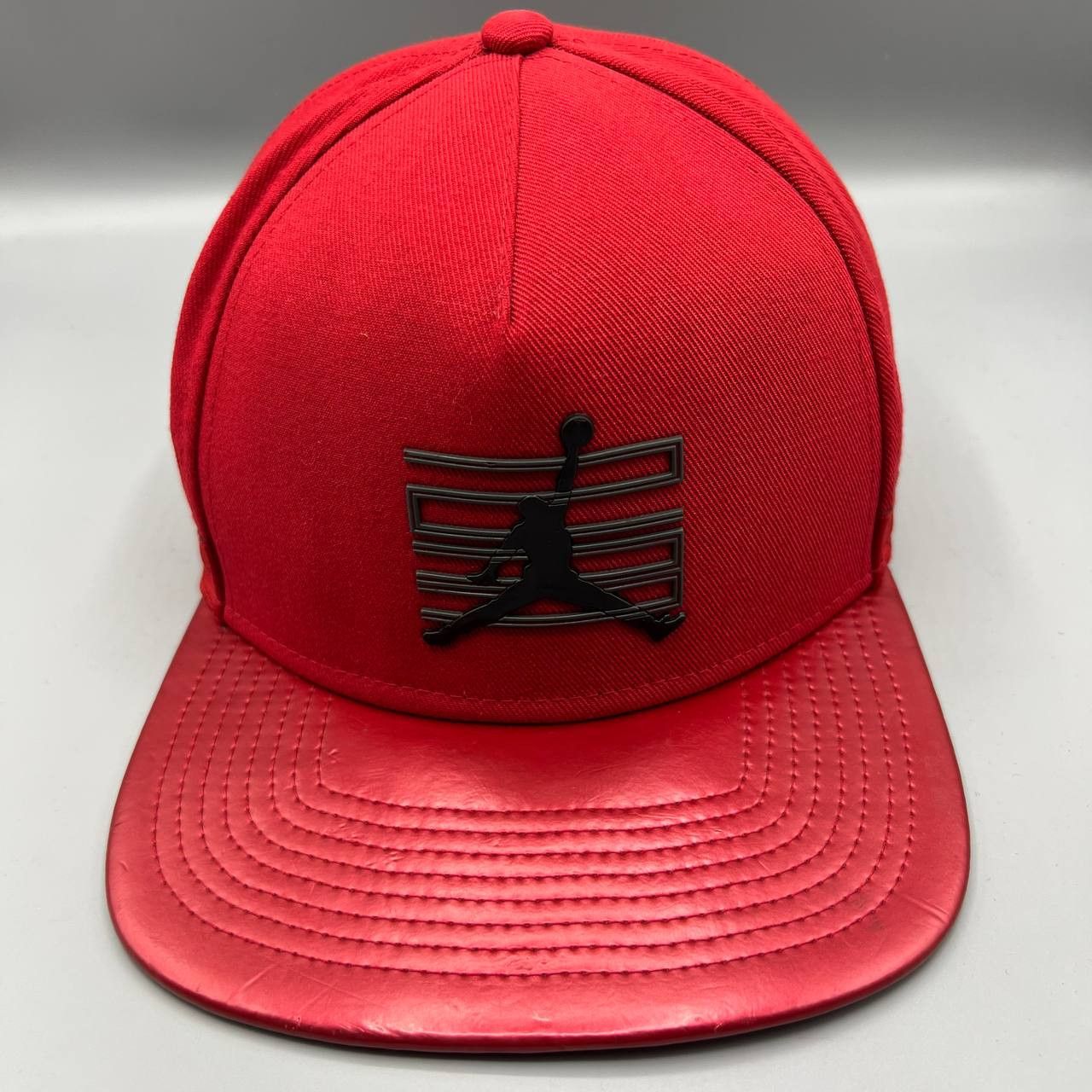 Jordan Brand Air Jordan Hat Men Red Win Like 96 Jumpman Snap Back Cap Size ONE SIZE - 1 Thumbnail