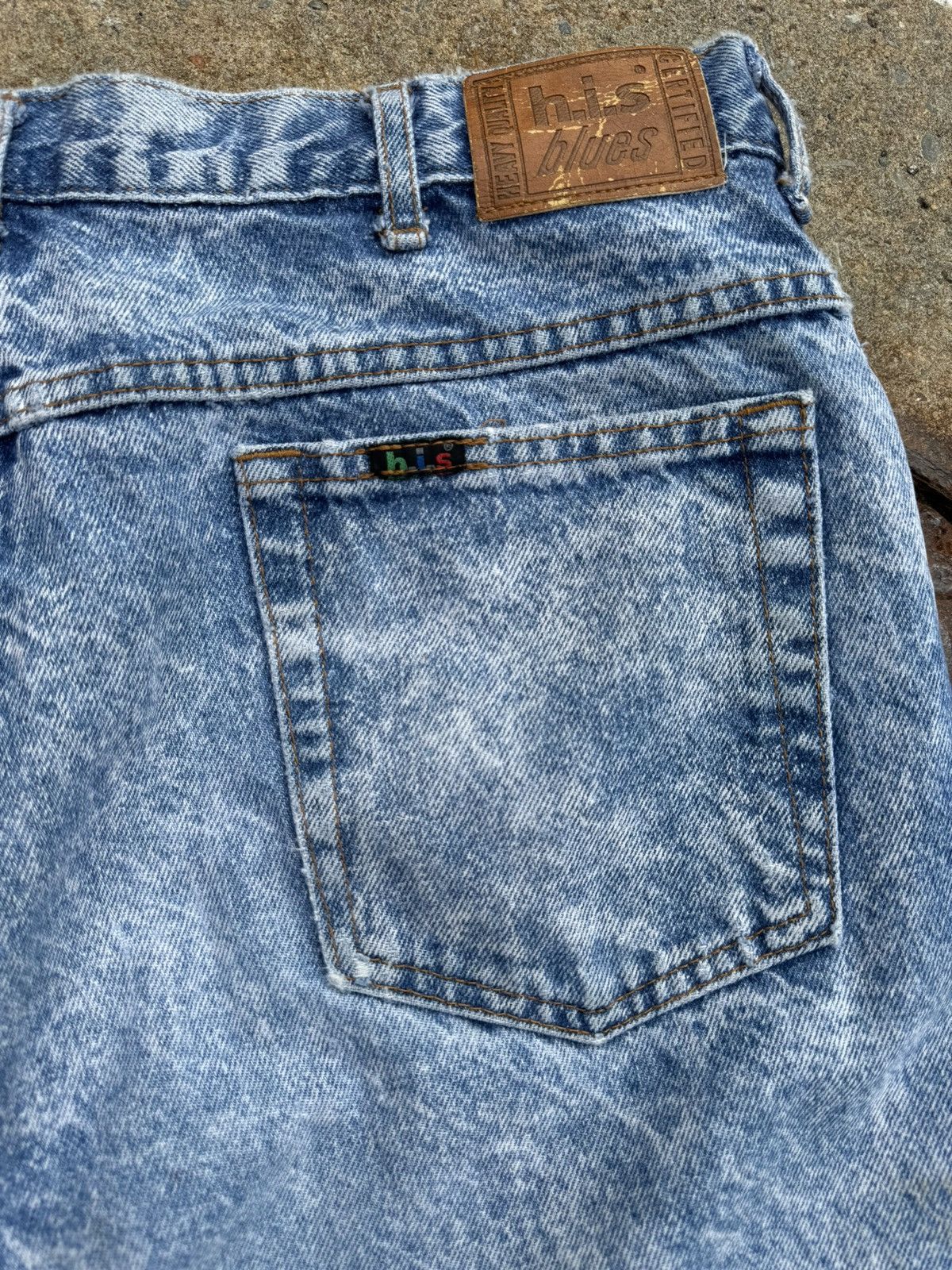 Band Tees × Vintage 80’s Vintage Acid Wash Denim Jeans Size US 36 / EU 52 - 6 Thumbnail