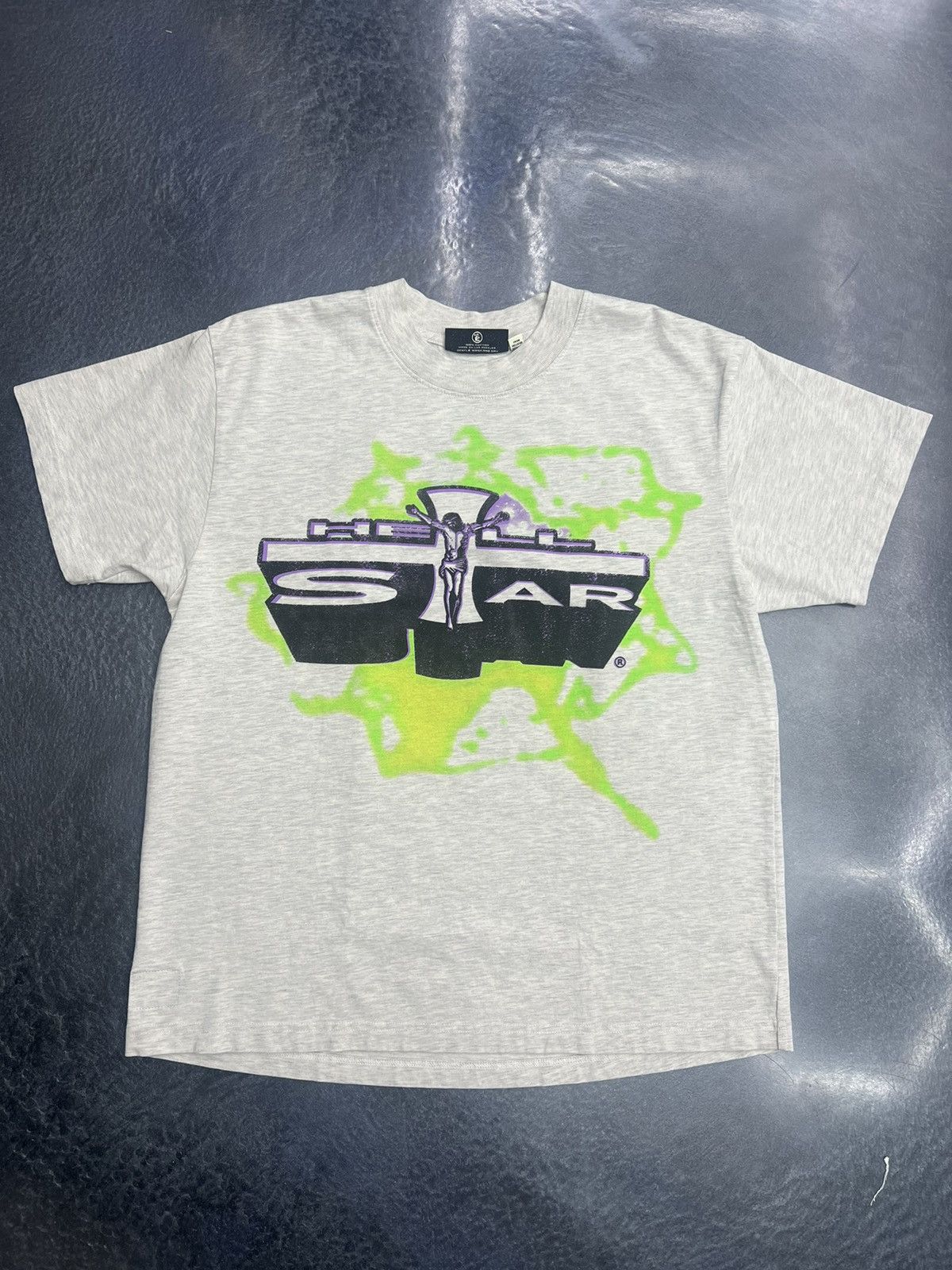 HELLSTAR Hellstar Jesus T-Shirt Size US M / EU 48-50 / 2 - 1 Thumbnail
