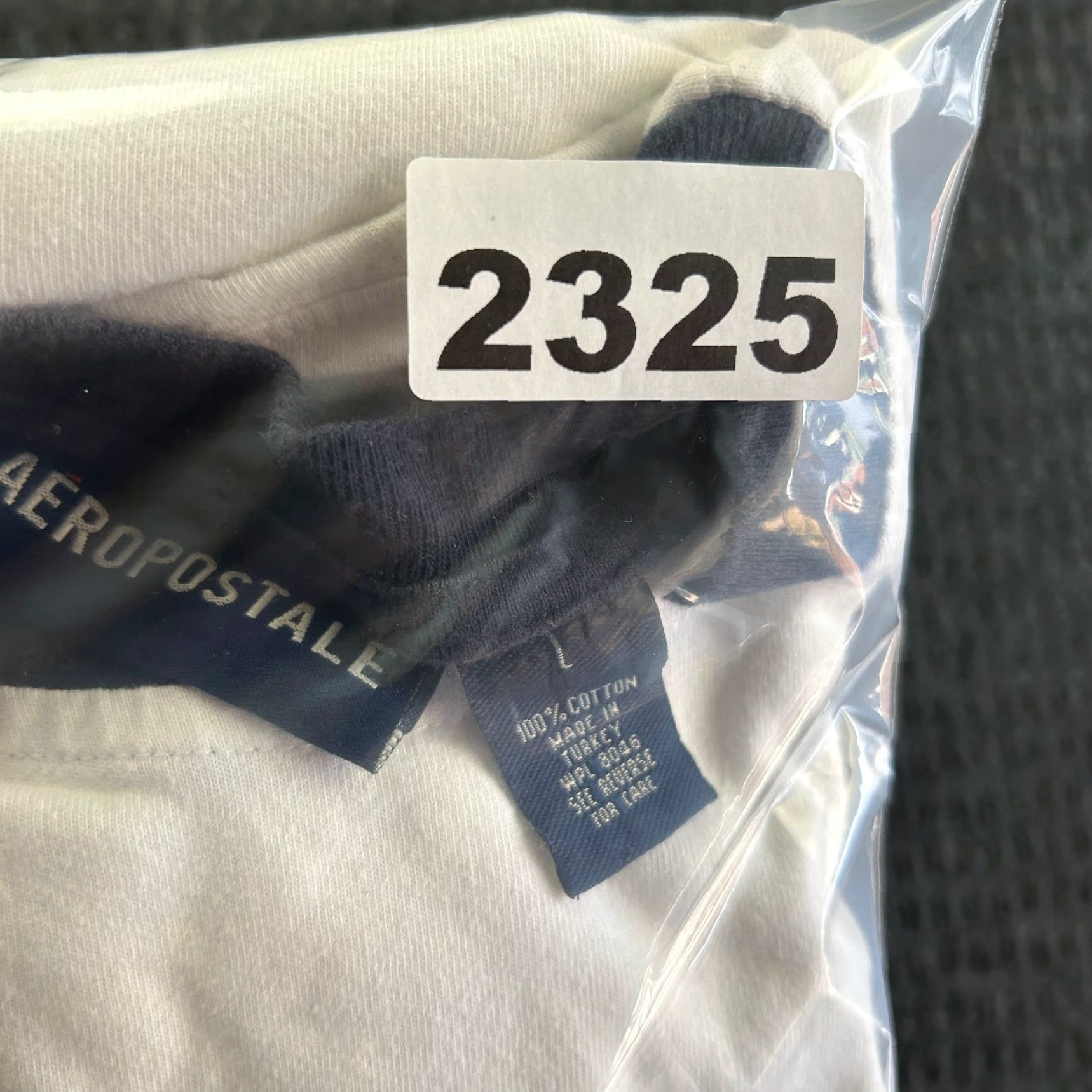 Aeropostale VINTAGE Aeropostale T Shirt Varsity Athletics 97 White L Ringer 90s y2k HipHop Size US L / EU 52-54 / 3 - 8 Thumbnail