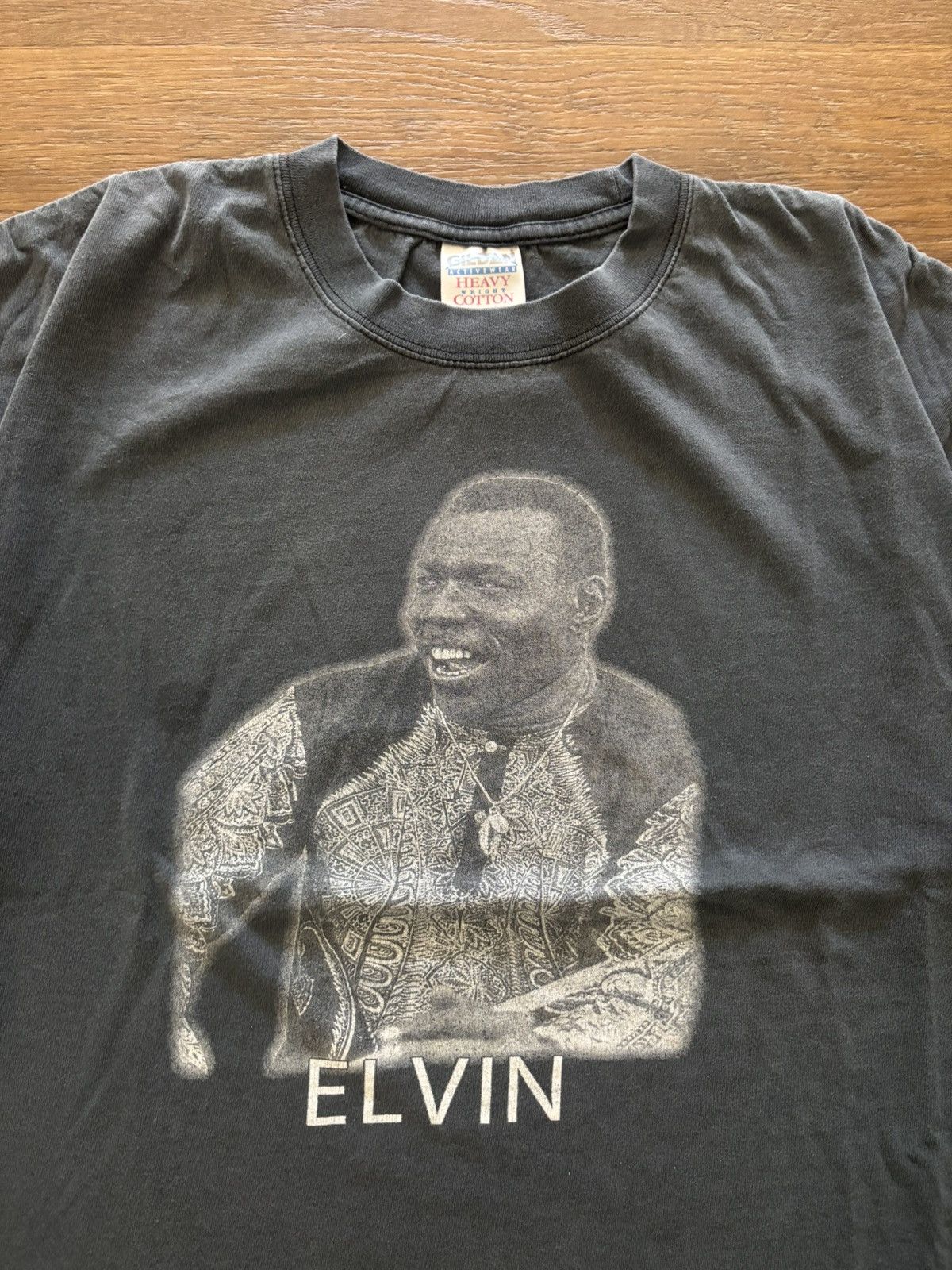 Band Tees vintage faded elvin jones jazz tee Size US XL / EU 56 / 4 - 1 Thumbnail