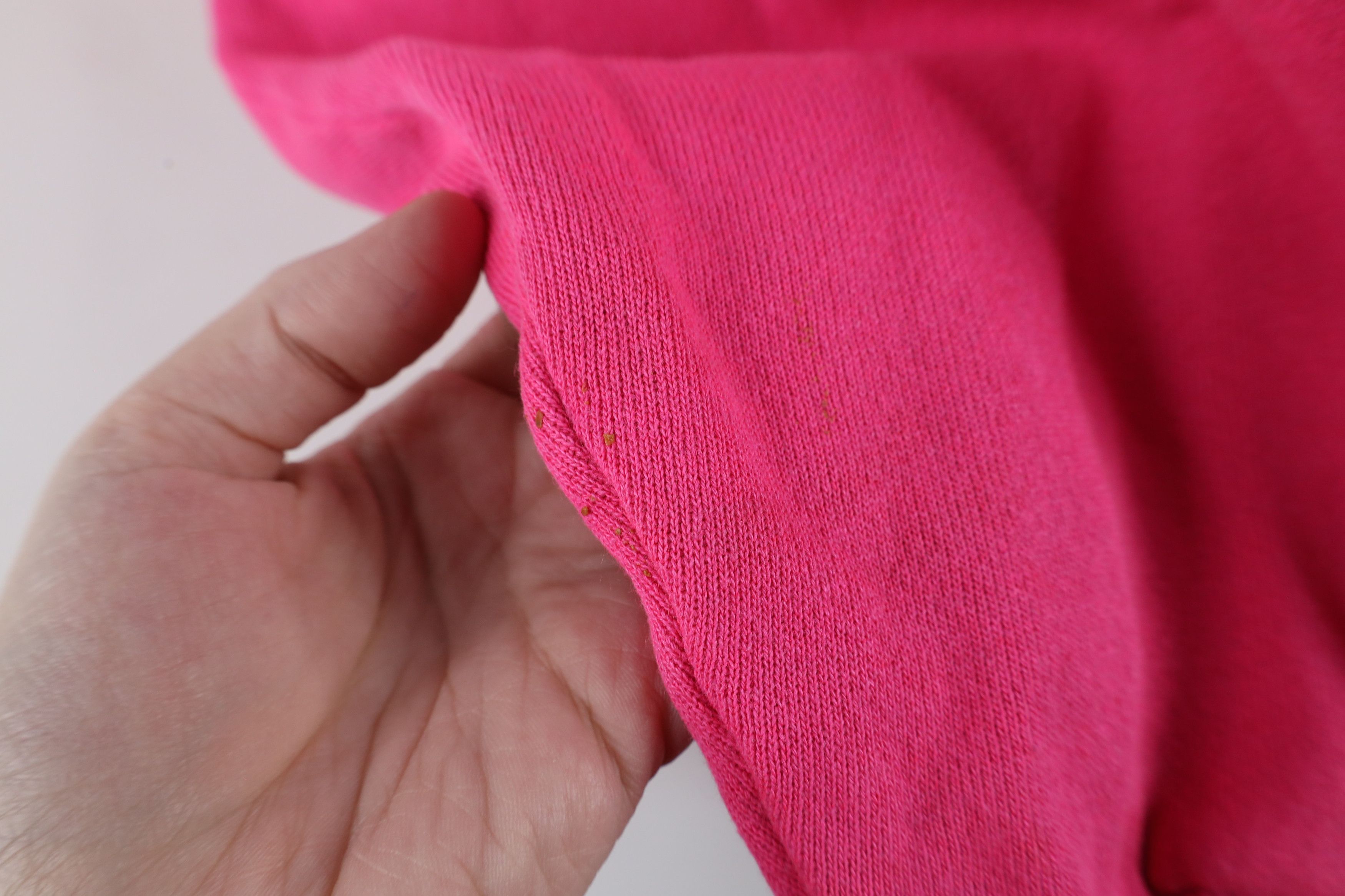 Vintage Vintage 80s 90s Streetwear Crewneck Sweatshirt Pink USA Size XL / US 12-14 / IT 48-50 - 8 Thumbnail