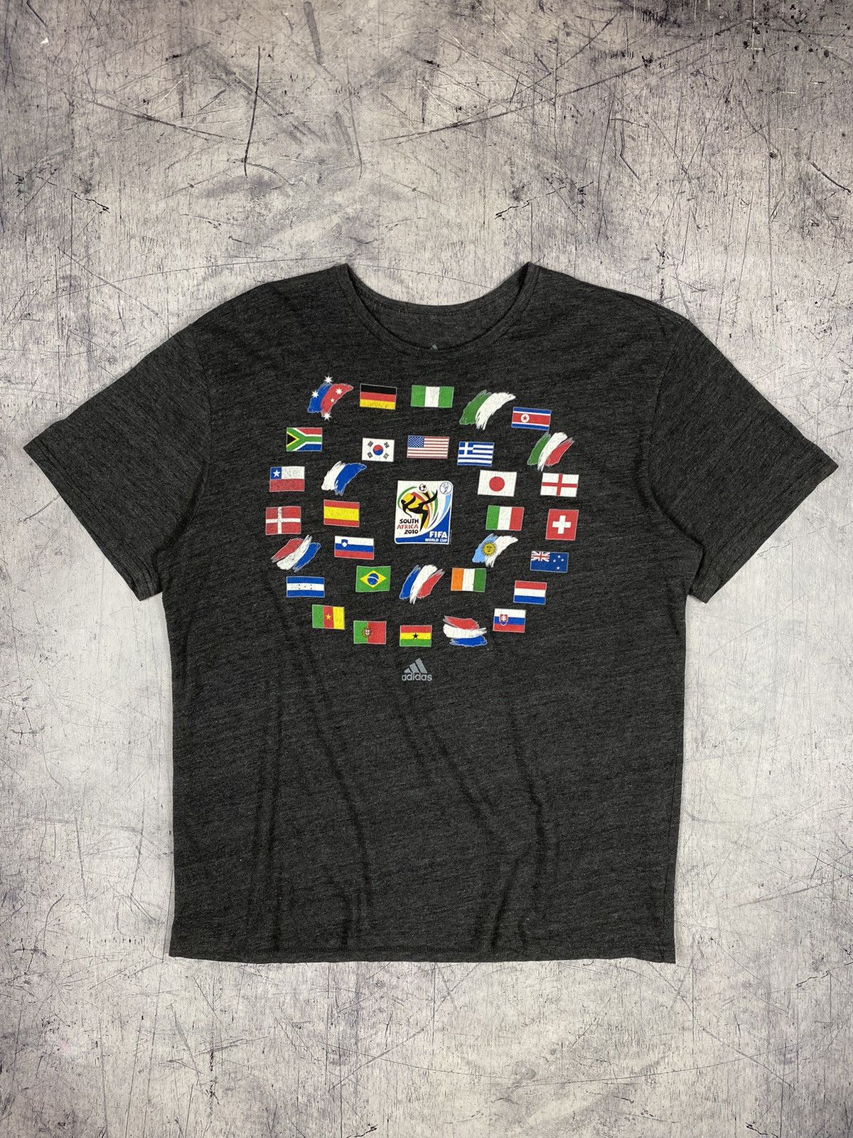 Adidas × Vintage Vintage 00s Adidas South Africa 2010 FIFA World Cup tee Size US XL / EU 56 / 4 - 2 Thumbnail