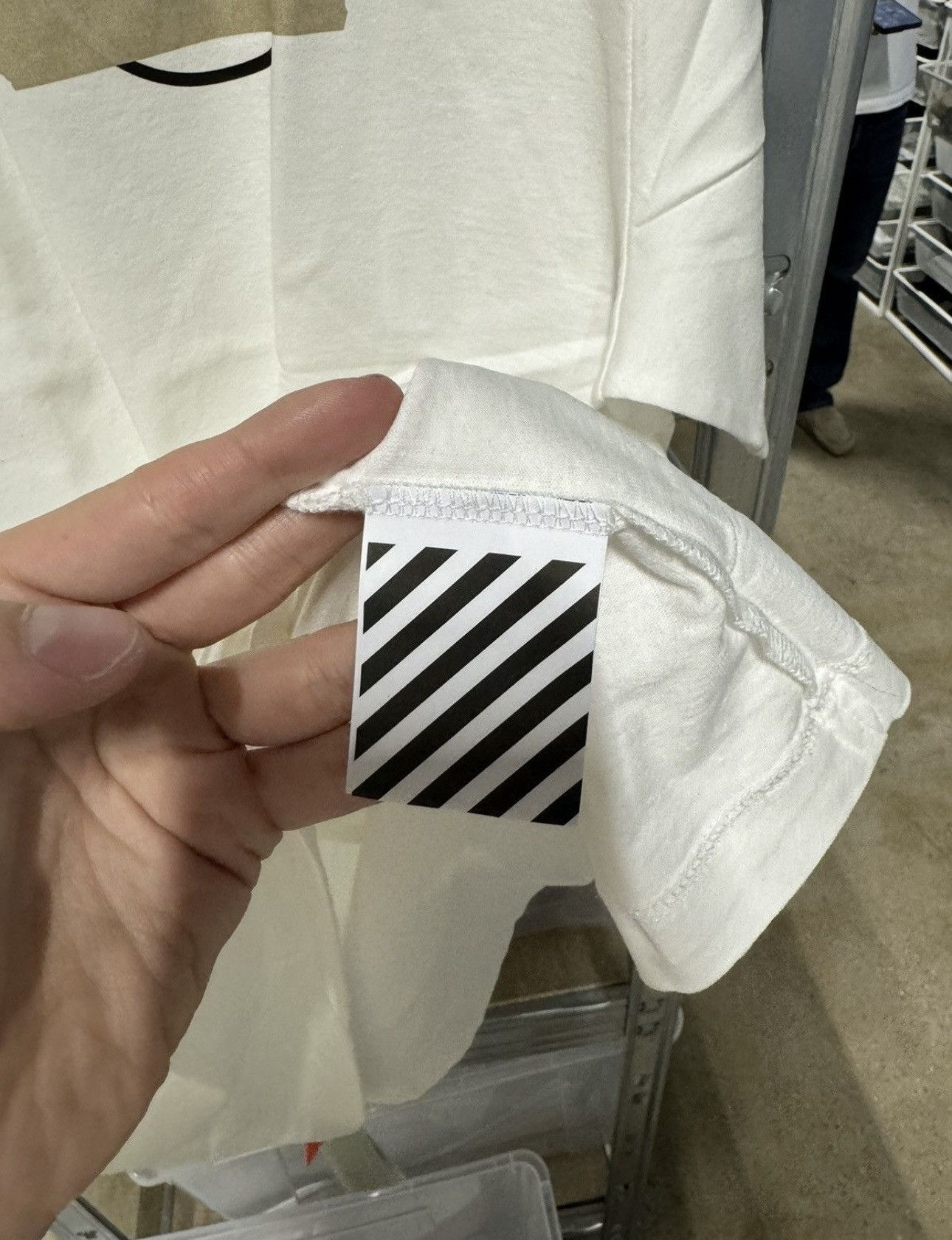 Off-White Off-White Tape Arrow T-Shirt NEW 500$ Size US XL / EU 56 / 4 - 6 Thumbnail