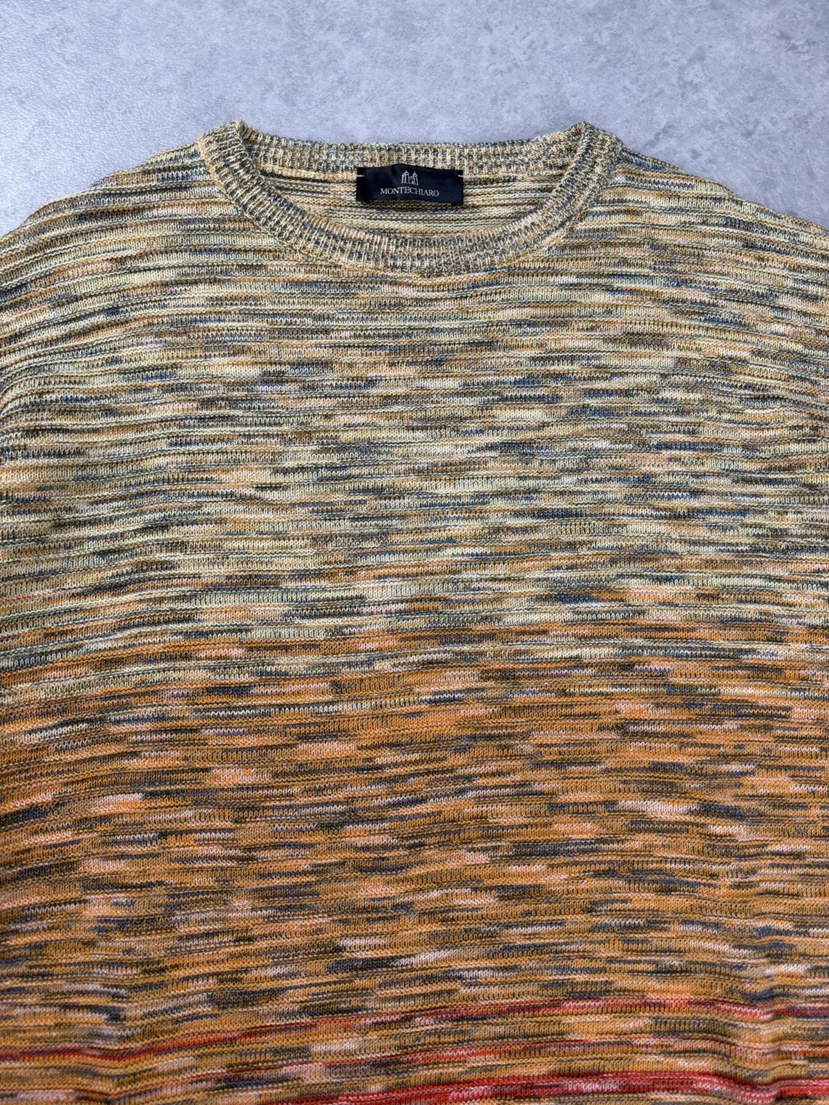 Other Montechiaro Knit Sweater Men’s Multicolor Size 54 Size US L / EU 52-54 / 3 - 5 Thumbnail