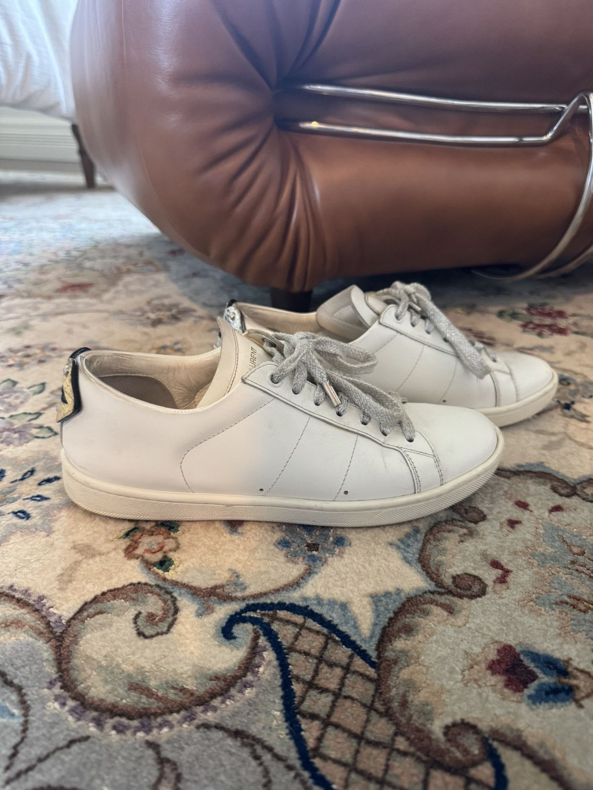 Saint Laurent Paris Saint Laurent Lips Sneakers Size US 5.5 / IT 35.5 - 3 Thumbnail