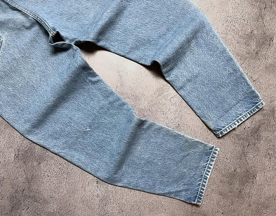 Carhartt × Vintage Vintage Carhartt Insulated Faded USA Denim Hype Baggy Jeans Size US 36 / EU 52 - 4 Thumbnail