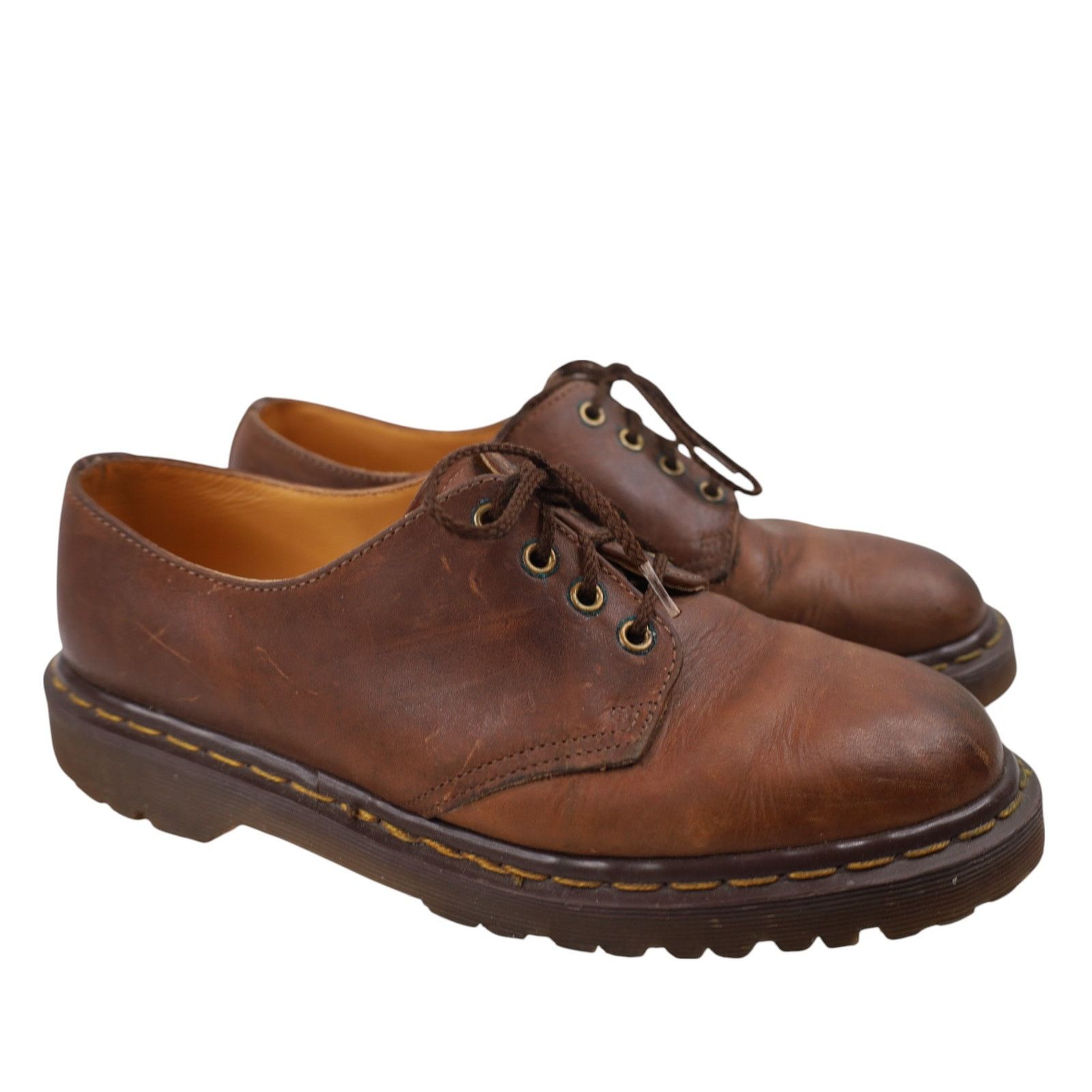 Dr. Martens Vintage Dr.Martens England Made Leather Oxford Shoes Size US 8 / EU 41 - 2 Thumbnail