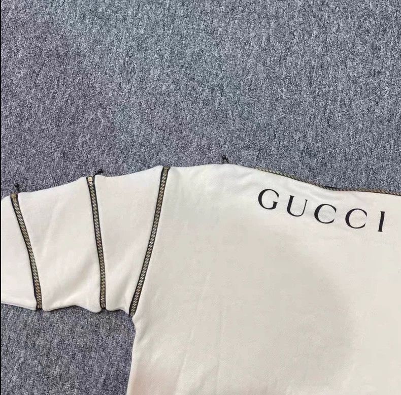 Gucci Gucci Authentic large logo zipper sweatshirt 2501-Nextarro Size US XS / EU 42 / 0 - 6 Thumbnail