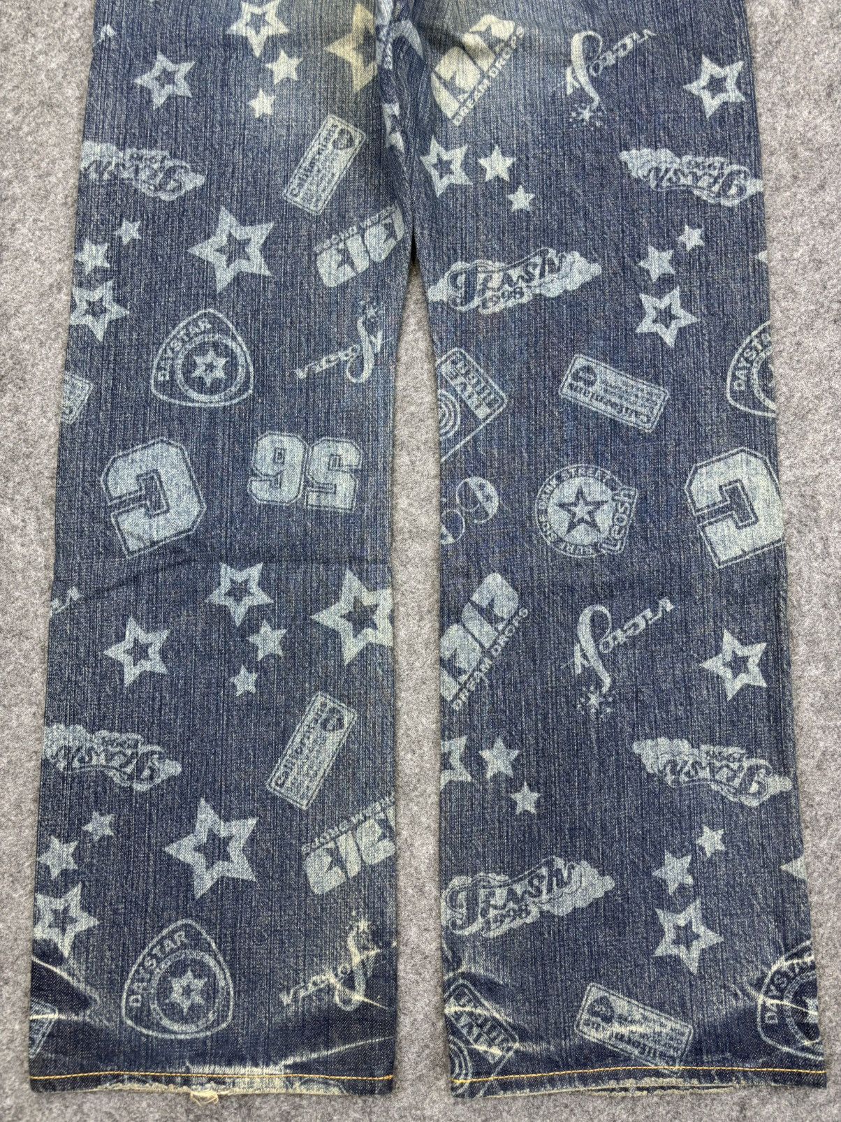 Japanese Brand CO&LU Japan Full Print Denim Hysteric Design Denim F749 Size US 30 / EU 46 - 13 Thumbnail