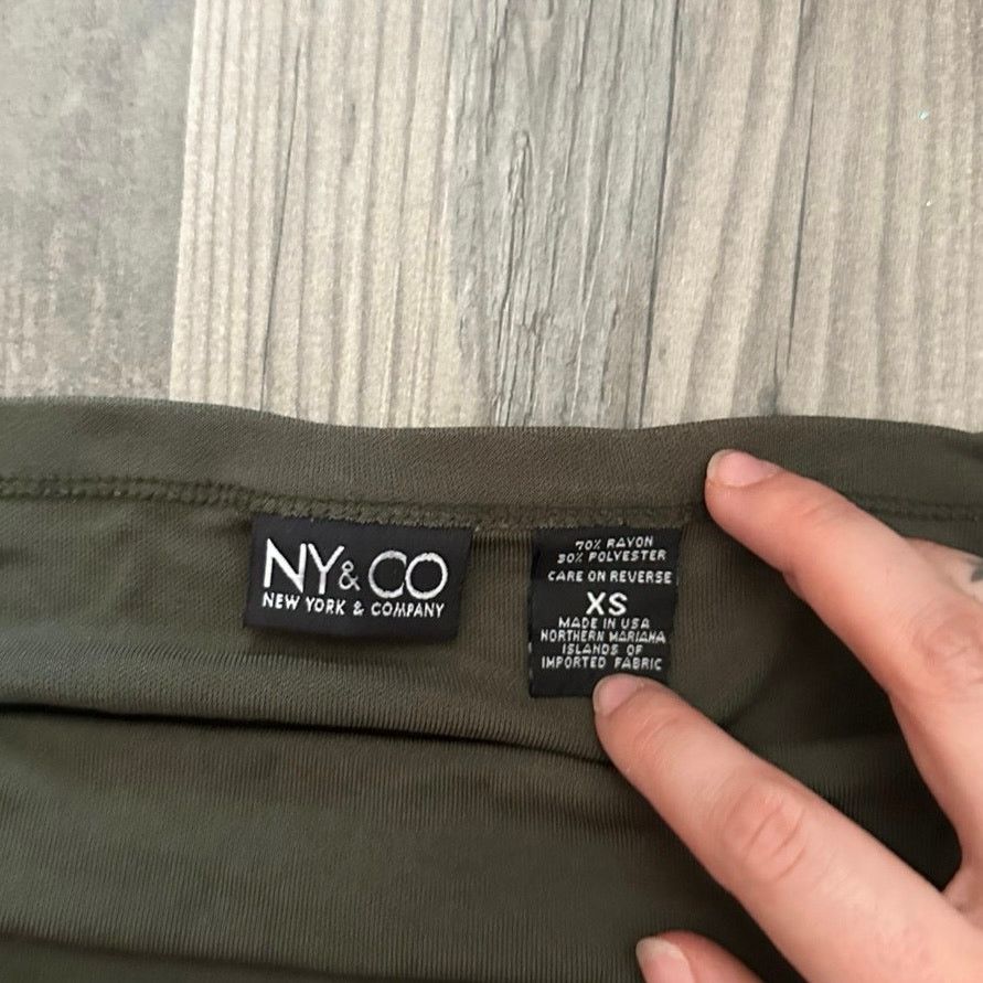 Other NY&CO dark green tank top Size XS / US 0-2 / IT 36-38 - 3 Thumbnail