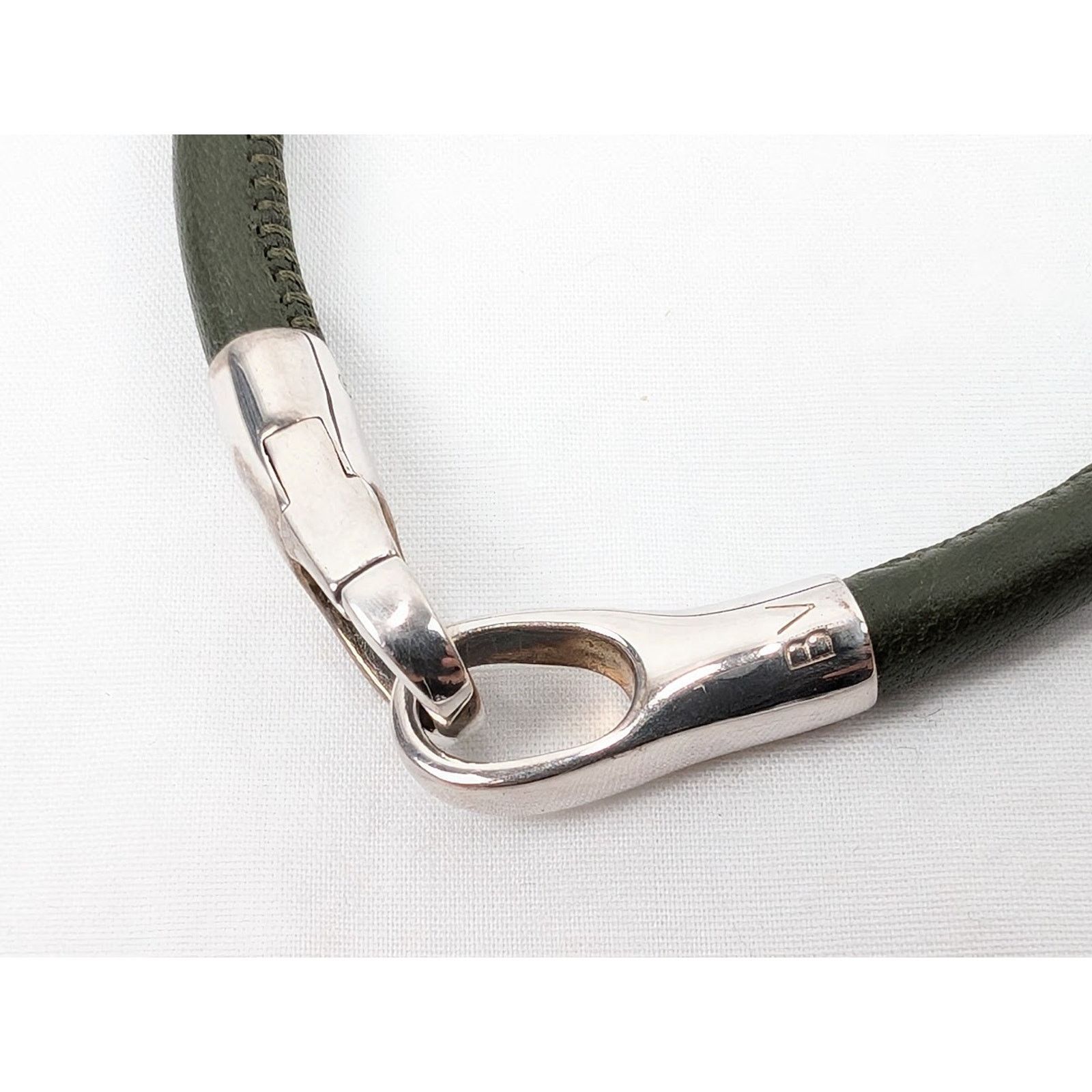 Bottega Veneta o1rshd1 Size: S / Silver/Nappa Sterling Bracelet in Borneo Size ONE SIZE - 6 Thumbnail