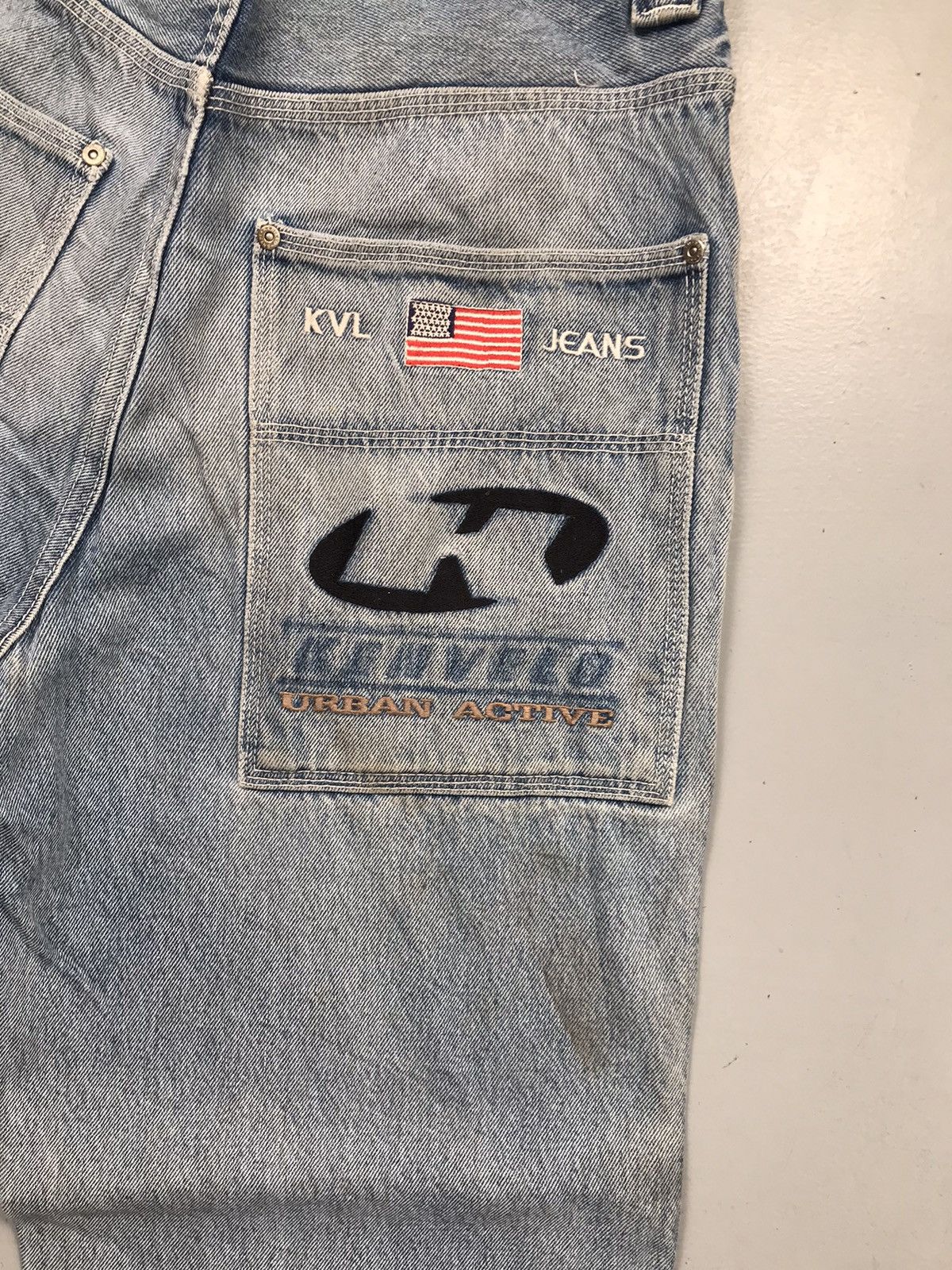 JNCO Vintage Kenvelo embroidered denim Size US 30 / EU 46 - 13 Thumbnail