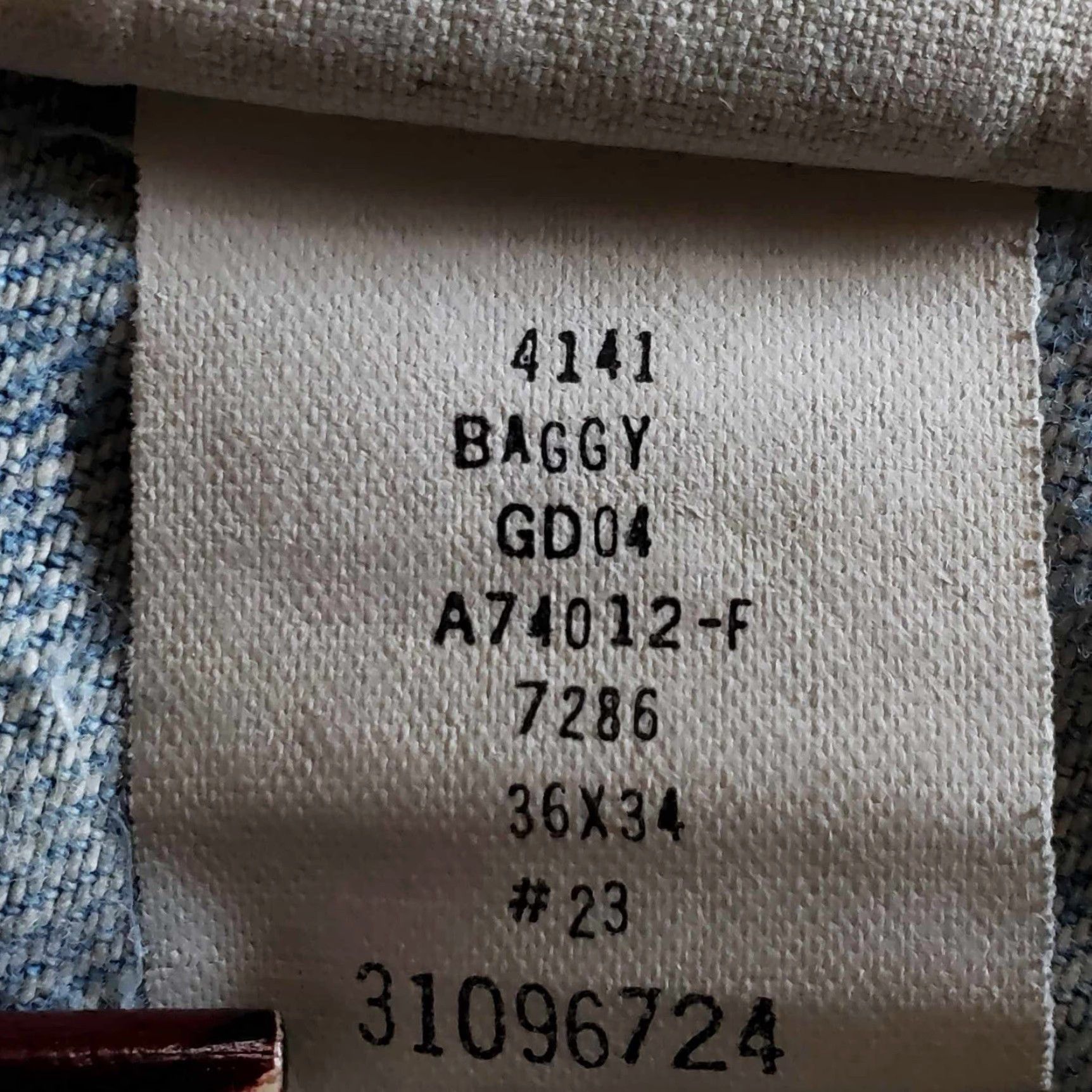 Abercrombie & Fitch VINTAGE Abercrombie & Fitch Jeans Distressed Patchwork Grunge Baggy 36 X 29 Men 36 Inseam Blue Straight Size US 36 / EU 52 - 4 Thumbnail