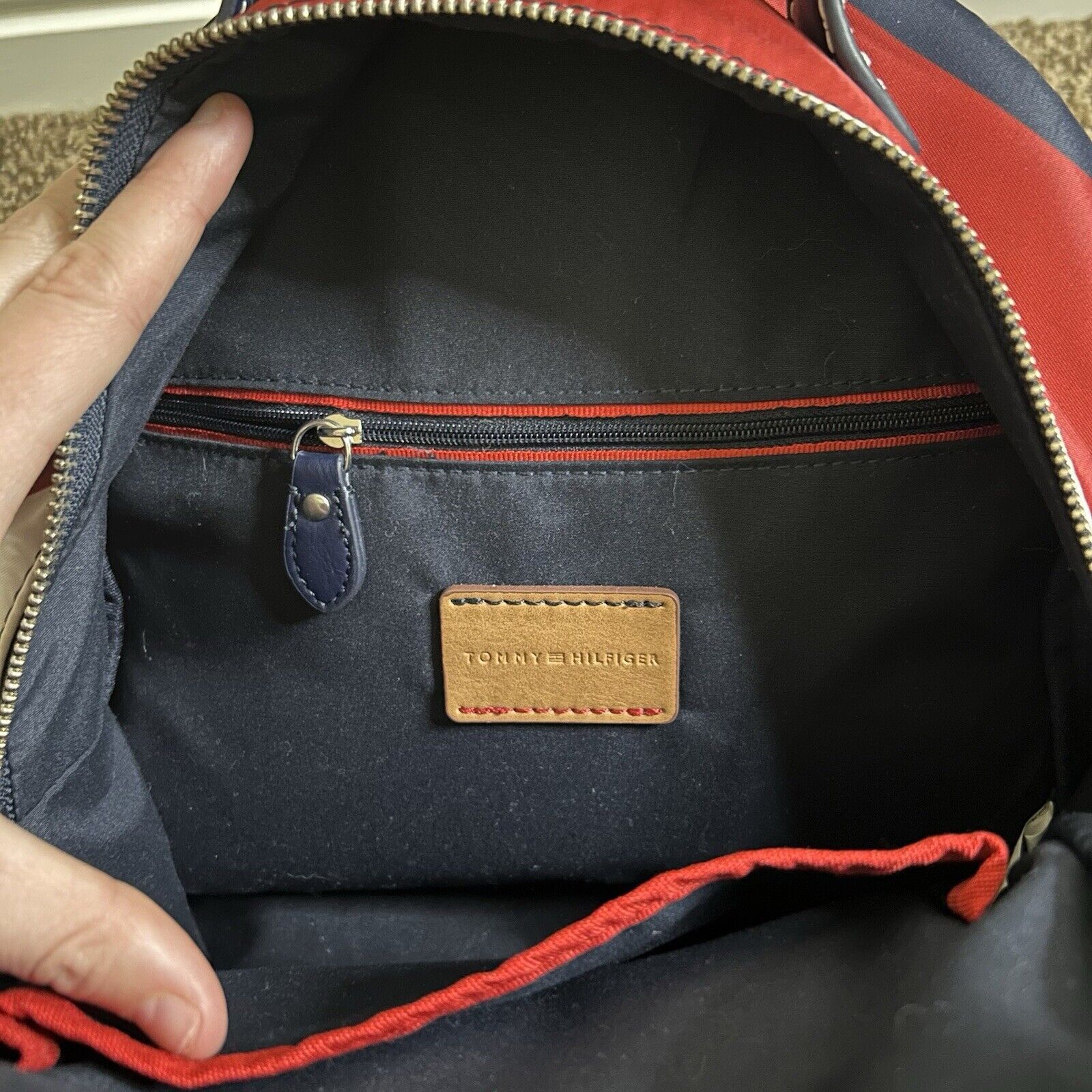 Tommy Hilfiger Tommy Hilfiger Women Julia Backpack Rugby Nylon Size ONE SIZE - 5 Thumbnail