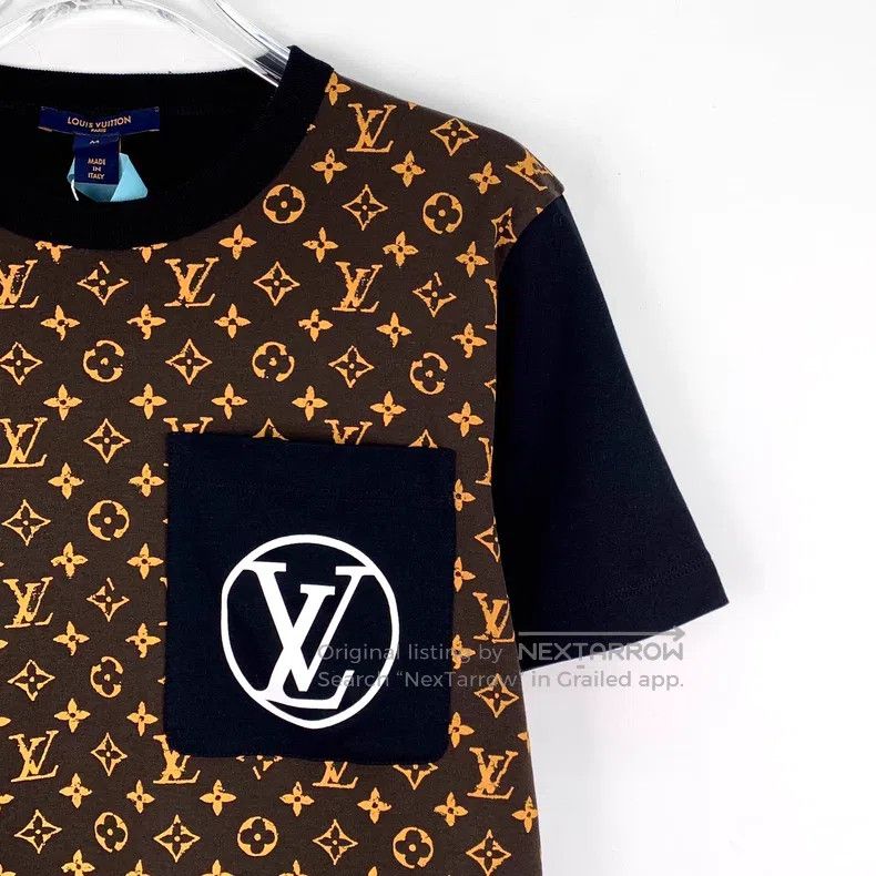 Louis Vuitton Louis Vuitton Dark brown logo presbyopic full print cotton Size US M / EU 48-50 / 2 - 3 Thumbnail