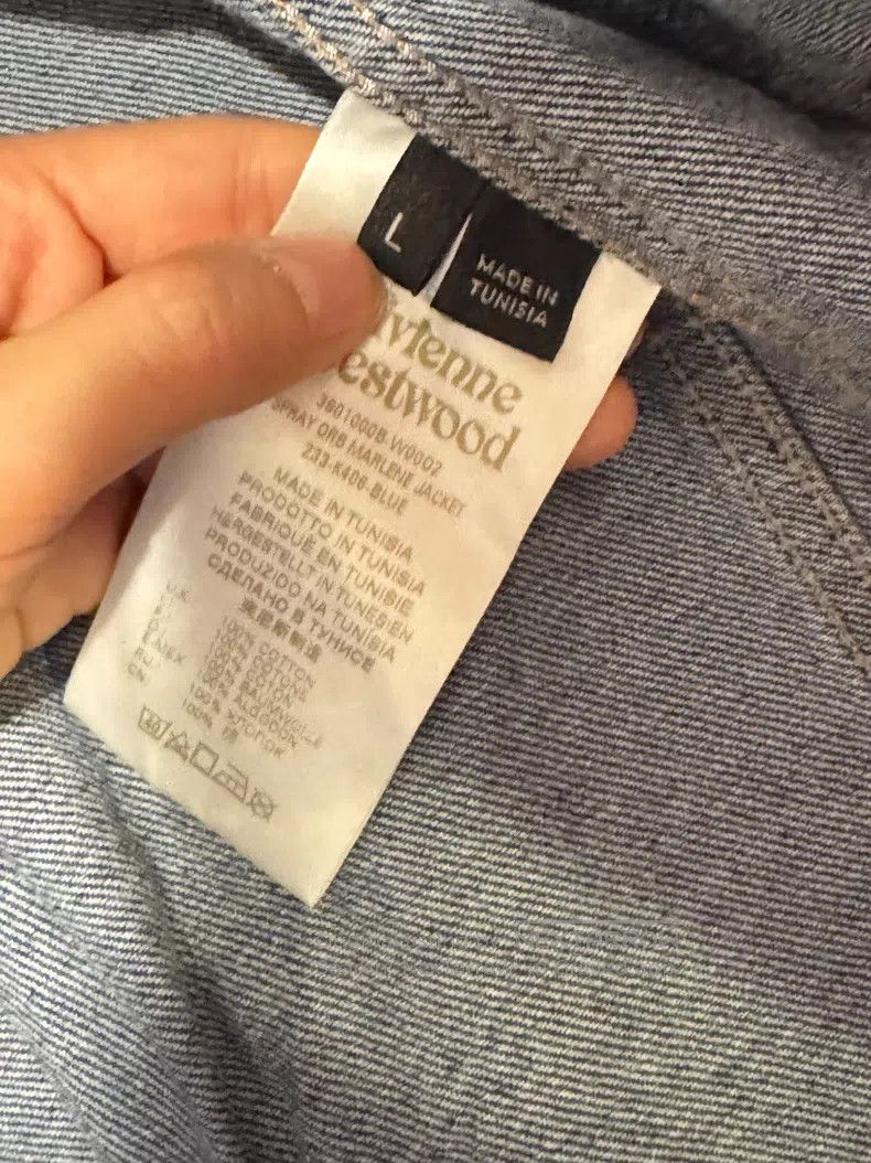 Vivienne Westwood Vivienne Westwood Denim Jacket Size L / US 10 / IT 46 - 4 Thumbnail
