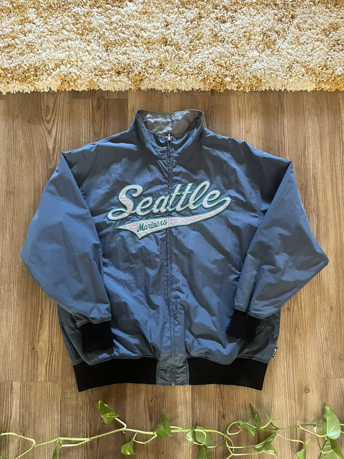 MLB MLB SEATLE MARINERS RIVERSIBLE JACKET Size US XL / EU 56 / 4 - 1 Thumbnail