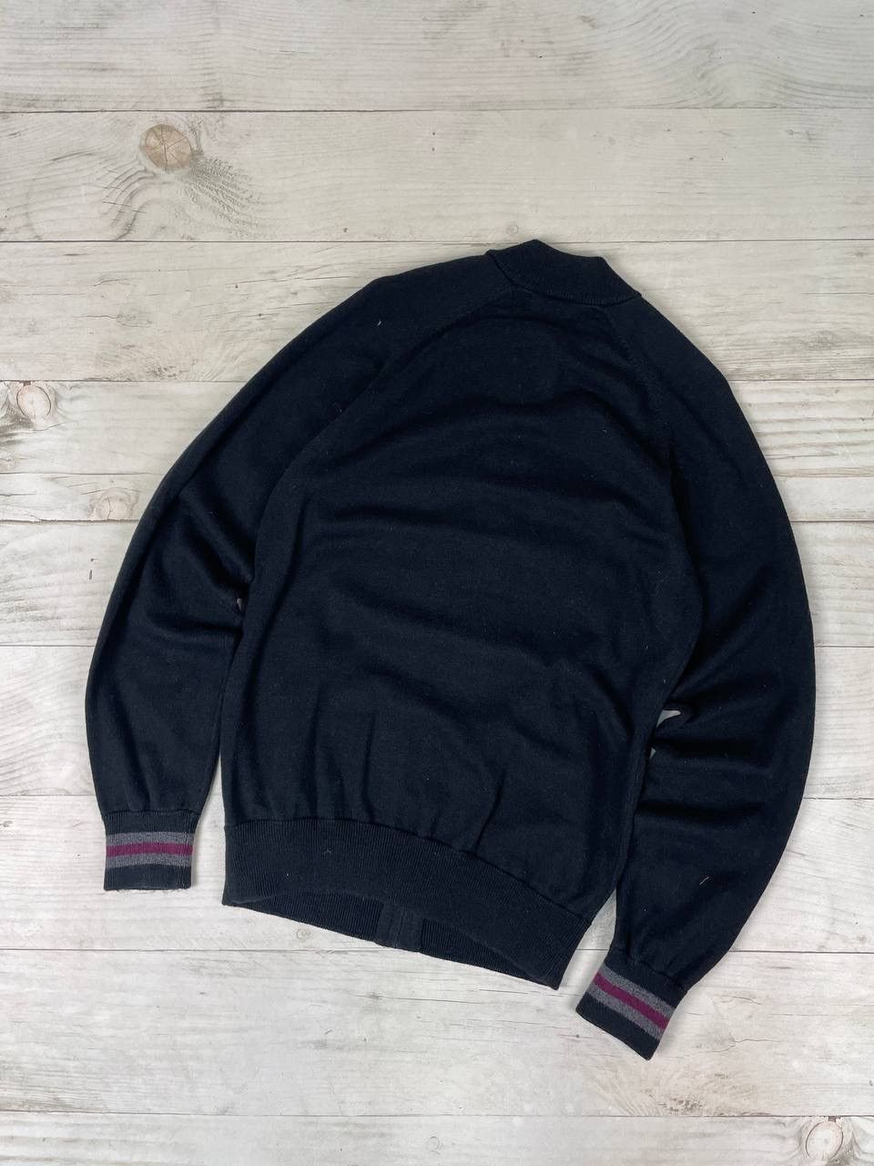 Fred Perry Fred Perry Wool Sweater Full Zip Knit Bomber Size US S / EU 44-46 / 1 - 11 Thumbnail