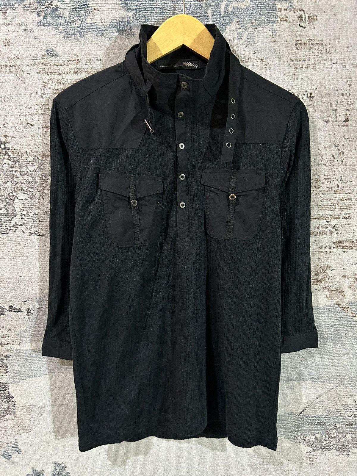 14th Addiction × In The Attic × Yasuyuki Ishii Japanese Gothic Mossimo Shirt Studded Size US L / EU 52-54 / 3 - 3 Thumbnail