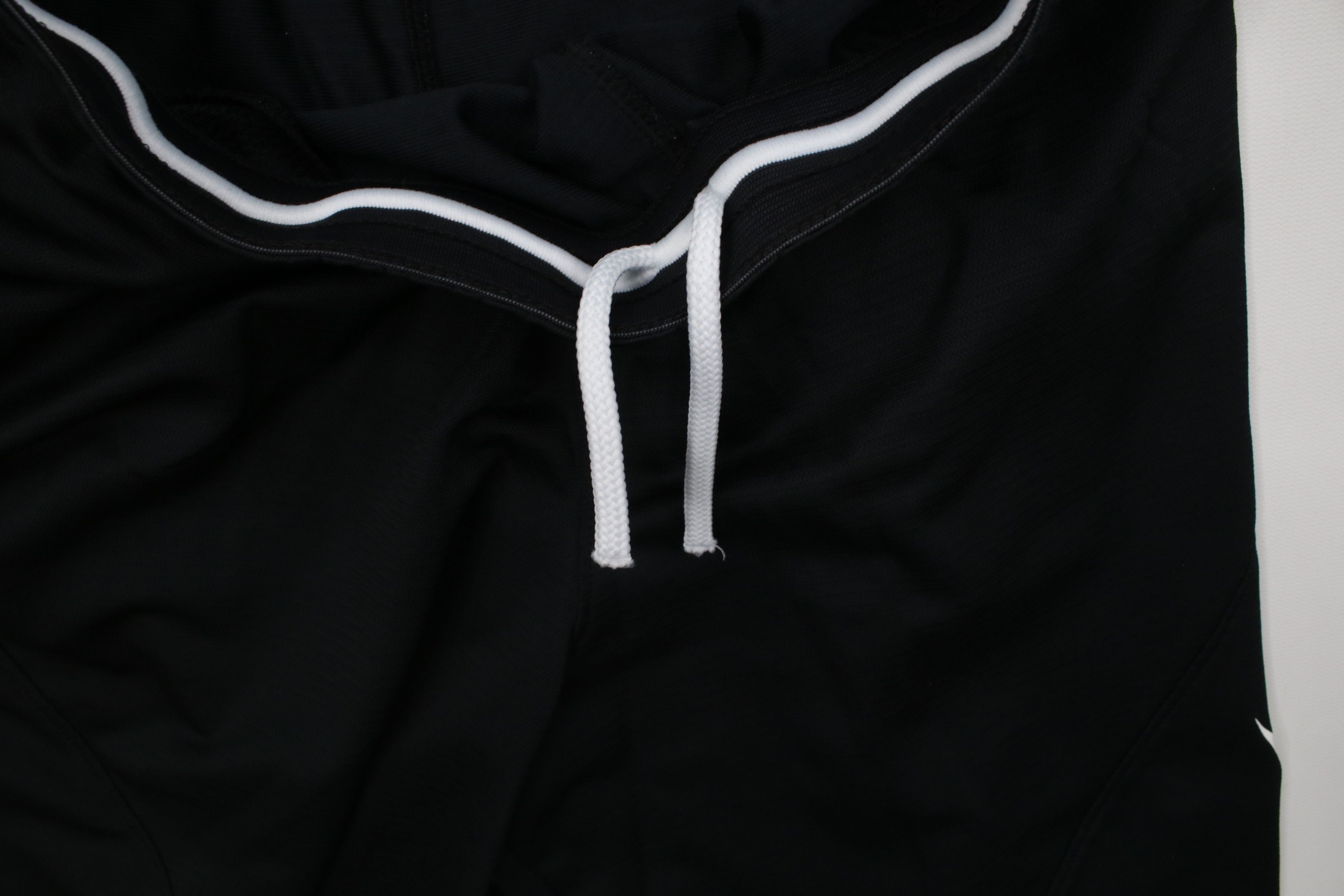 Nike Vintage Y2K Nike Swoosh Knit Gym Basketball Shorts Black Size US 32 / EU 48 - 6 Thumbnail