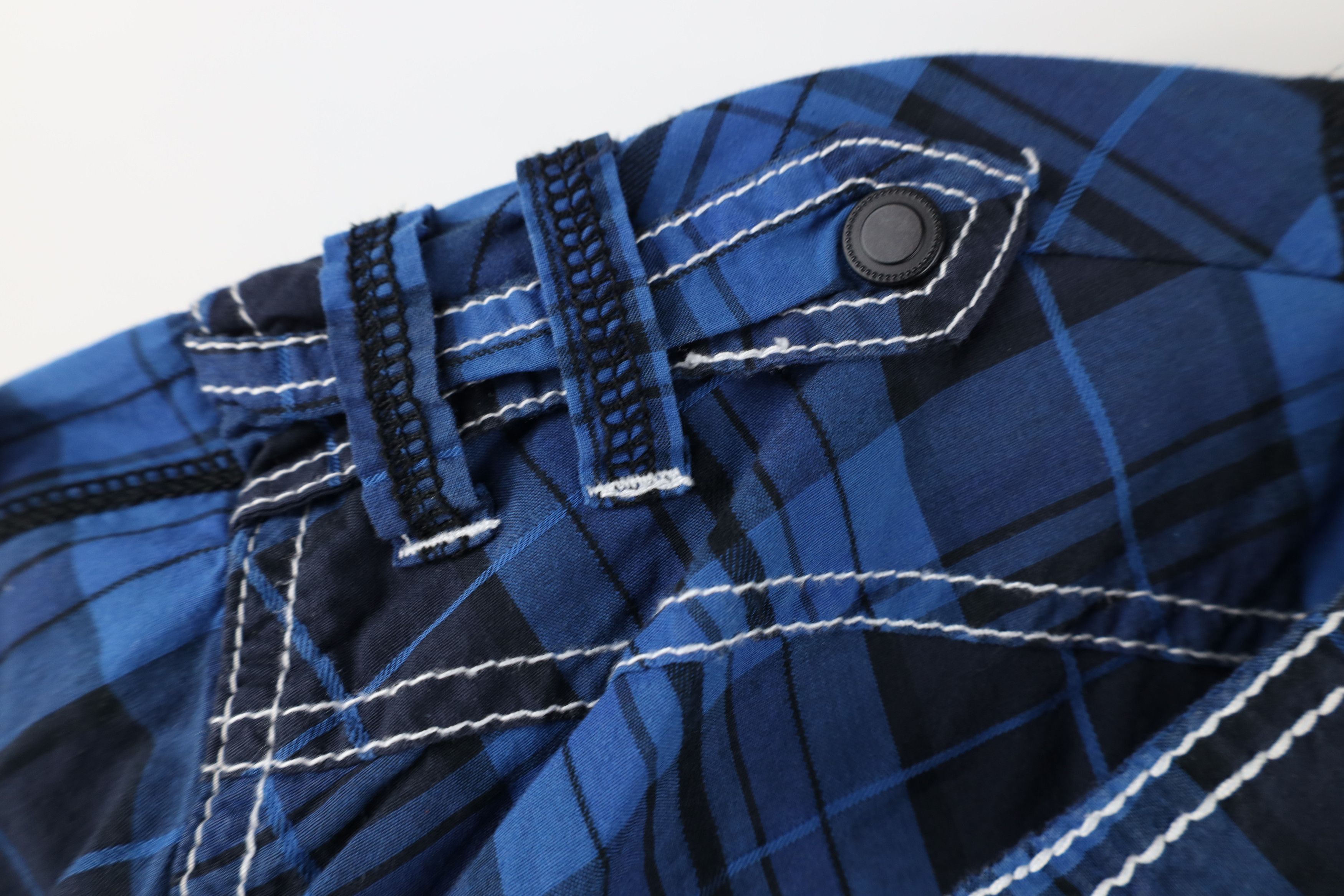 Vintage Buckle BKE Thick Stitch Military Snap Button Shirt Plaid Size US XL / EU 56 / 4 - 8 Thumbnail