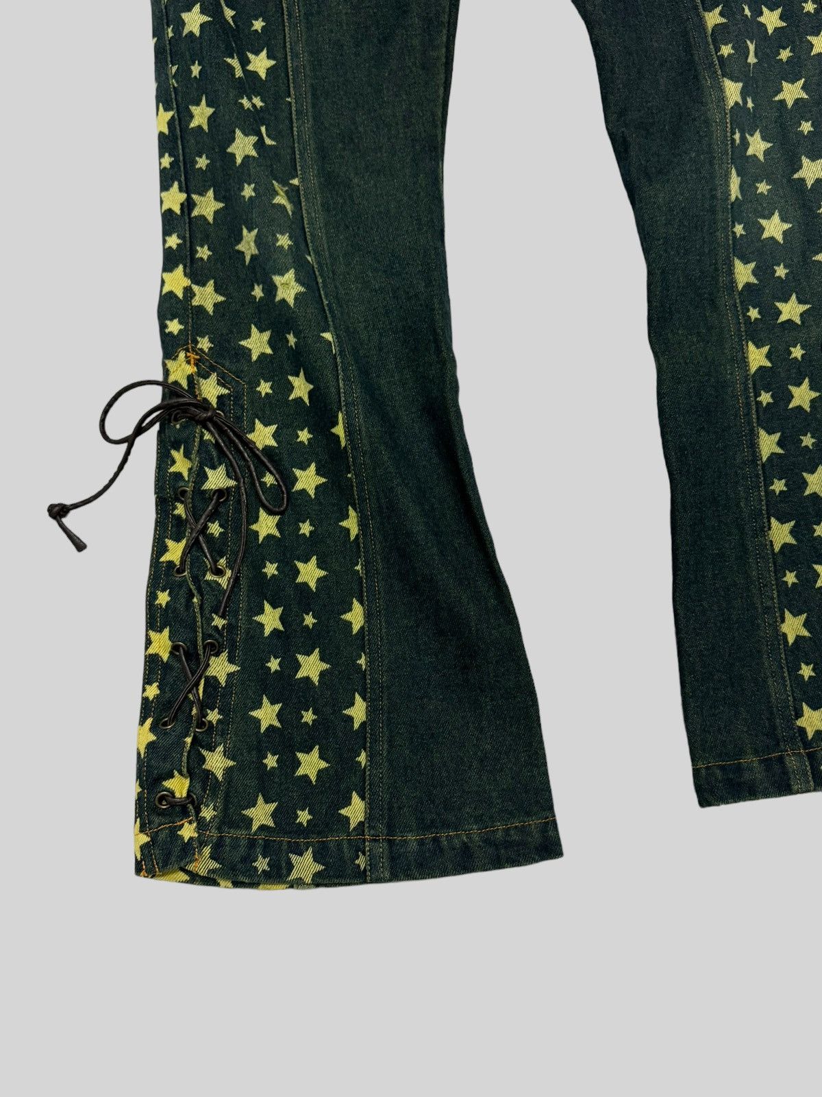 Hysteric Glamour FLARE K.GIRL HYSTERIC GLAMOUR STYLE LACES DENIM Size 24" / US 00 / IT 34 - 7 Thumbnail