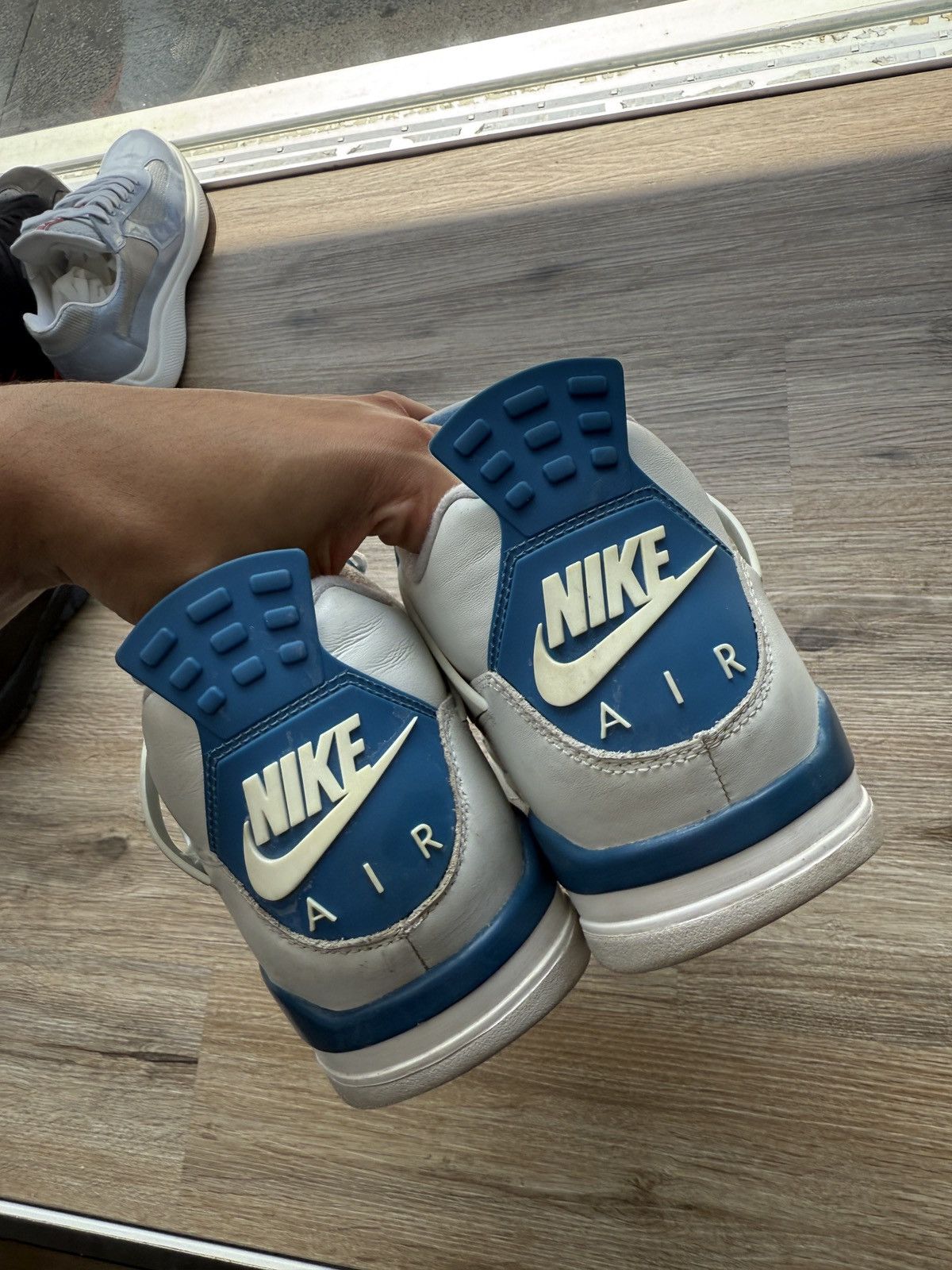 Jordan Brand Jordan 4 Retro Military Blues Size US 11 / EU 44 - 4 Thumbnail