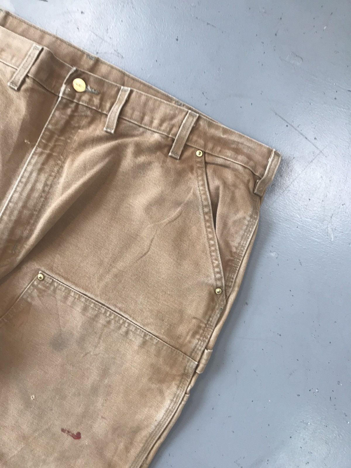 Carhartt × Vintage Vintage Carhartt B01 BRN double knee denim Size US 44 / EU 60 - 8 Thumbnail