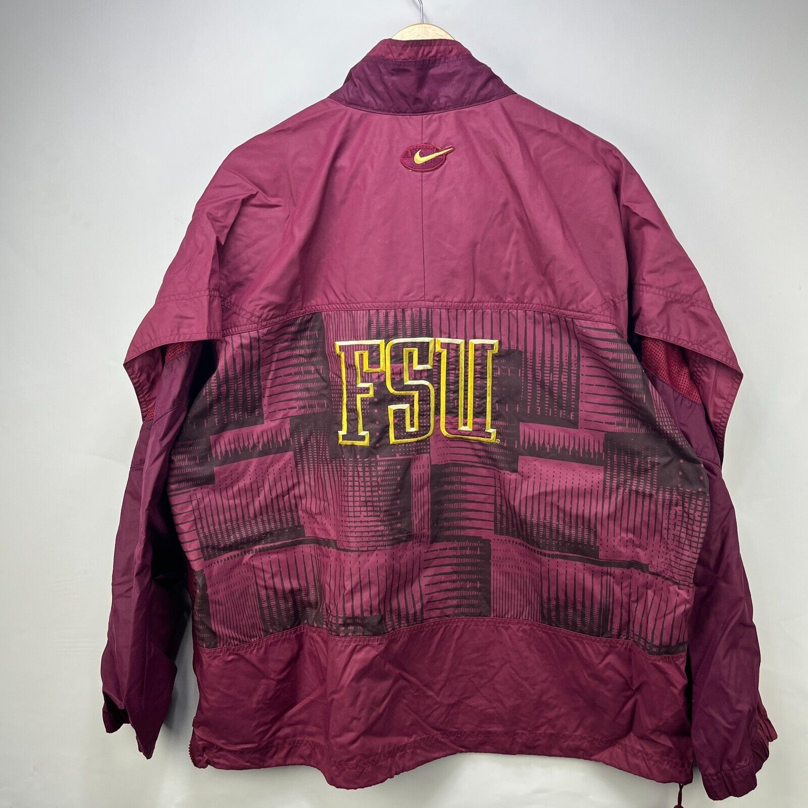 Nike × Vintage Vintage 90s Nike FSU Florida State University Seminoles XL Size US XL / EU 56 / 4 - 5 Thumbnail