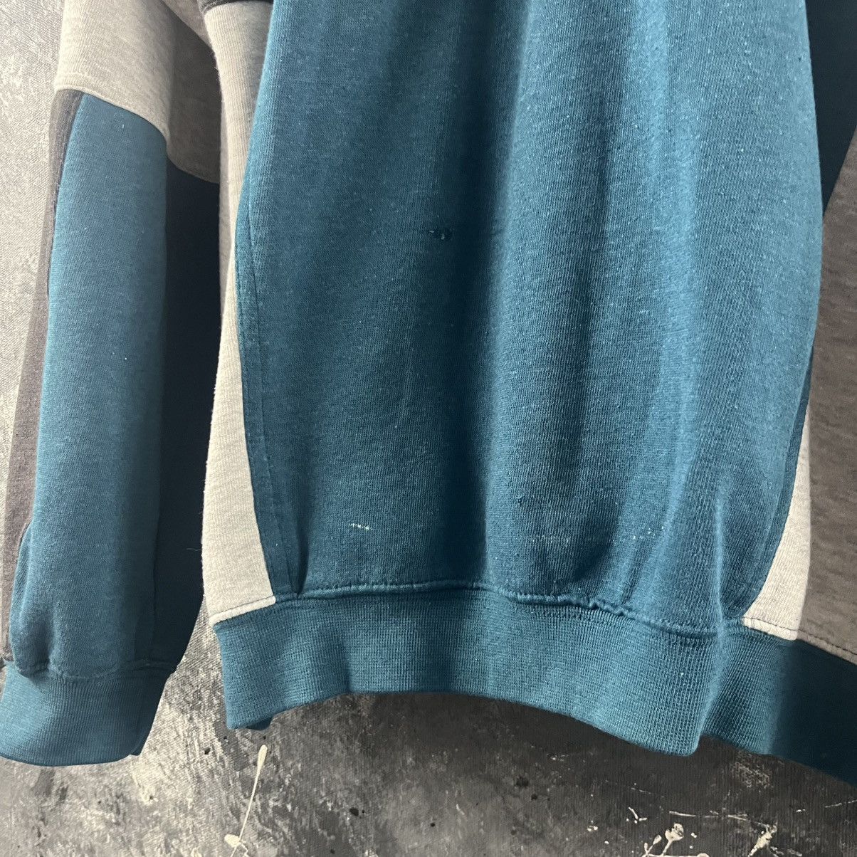 Vintage Vintage 90’s Geometric Rugby sweatshirt Size US XL / EU 56 / 4 - 5 Thumbnail