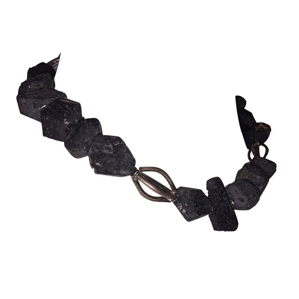 Handmade Hand Made Artisan Lava Bead Necklace Size ONE SIZE - 2 Thumbnail