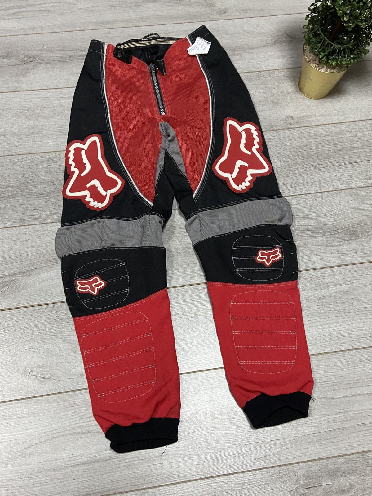 Vintage Fox racing moto big logo vintage pants Size US 30 / EU 46 - 2 Thumbnail