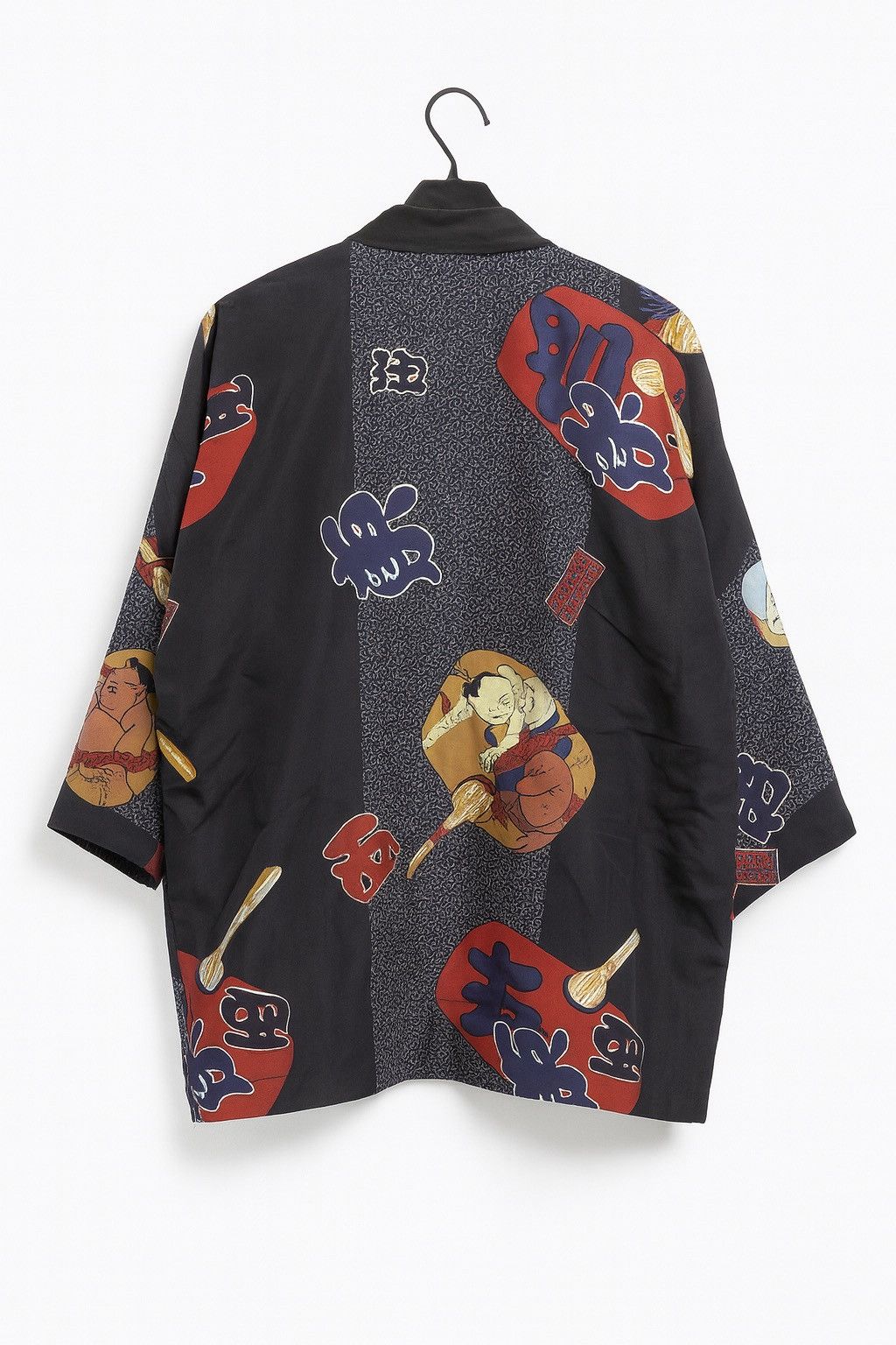 Japanese Brand Vintage Japanese Kimono Jacket – Traditional Ukiyo-e Print Size US L / EU 52-54 / 3 - 2 Thumbnail