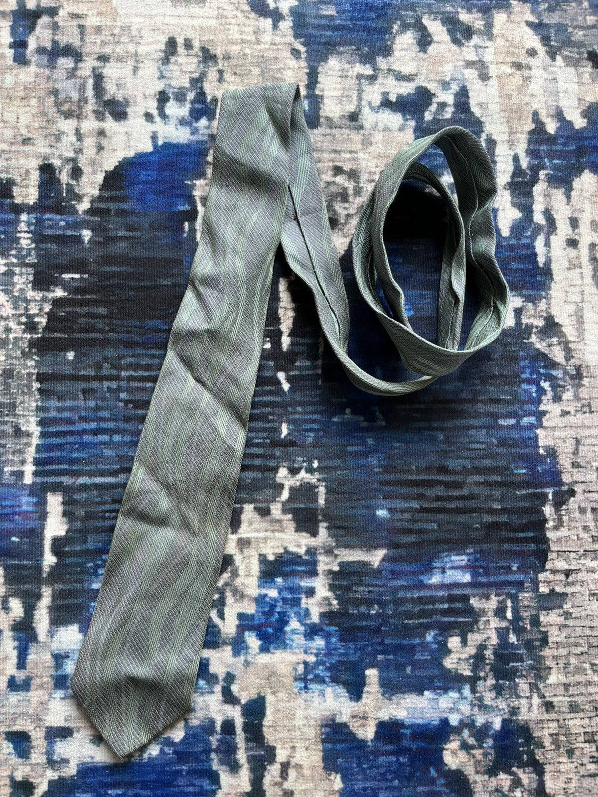 Designer × Issey Miyake × Japanese Brand 🔥Vintage issey miyake neckties japan 🇯🇵 Size ONE SIZE - 7 Thumbnail
