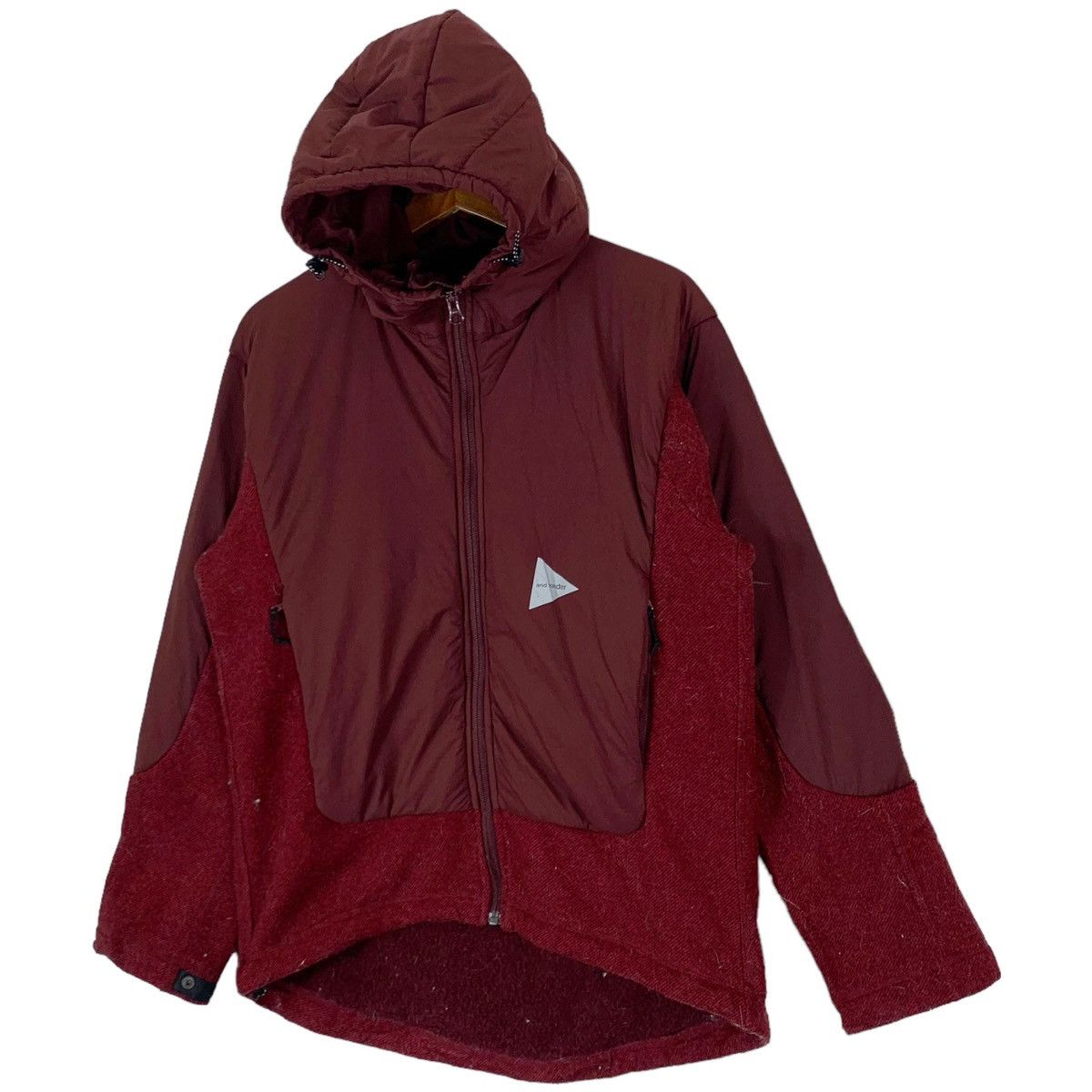 And Wander And Wander Pertex Microlight Primaloft Burgundy Fleece Size US M / EU 48-50 / 2 - 2 Thumbnail
