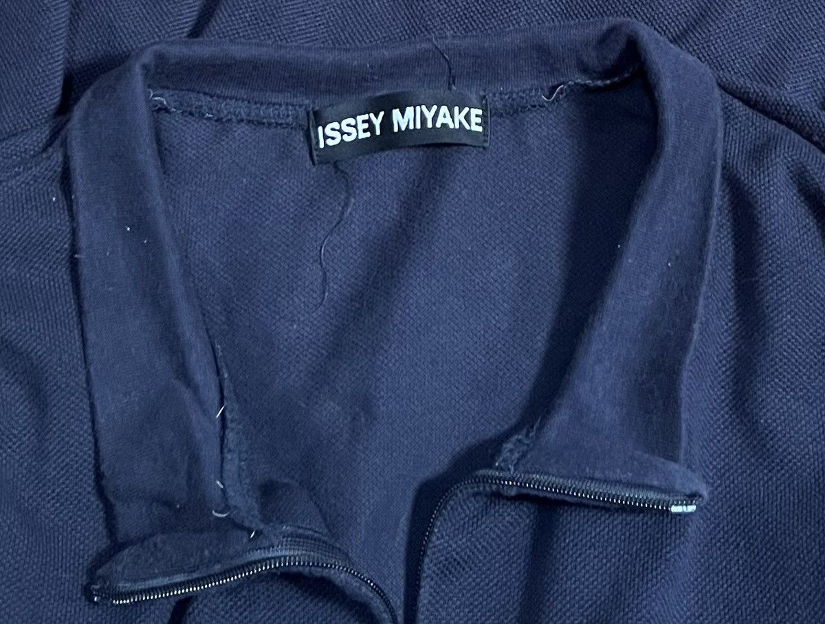 Issey Miyake Vintage issey miyake half zip navy shirt Size US M / EU 48-50 / 2 - 6 Thumbnail