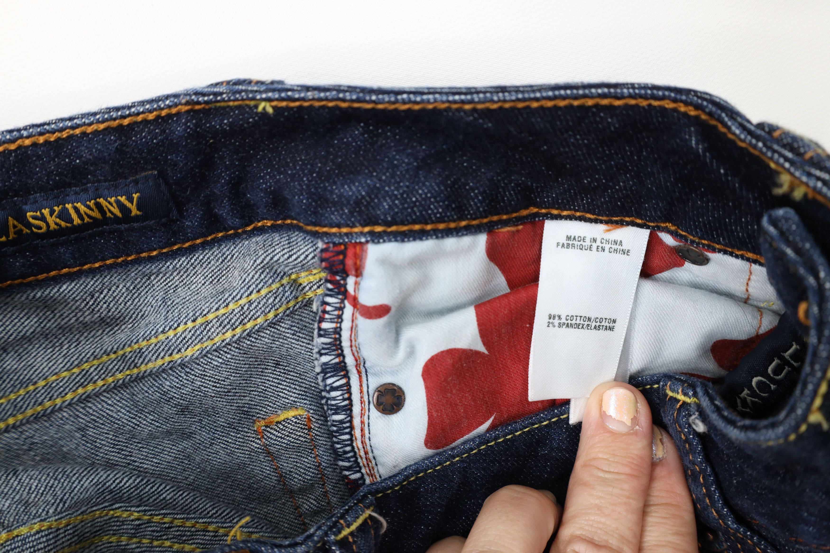Lucky Brand Y2K Lucky Brand Jeans Lola Skinny Leg Denim Jeans Indigo Size 24" / US 00 / IT 34 - 8 Thumbnail