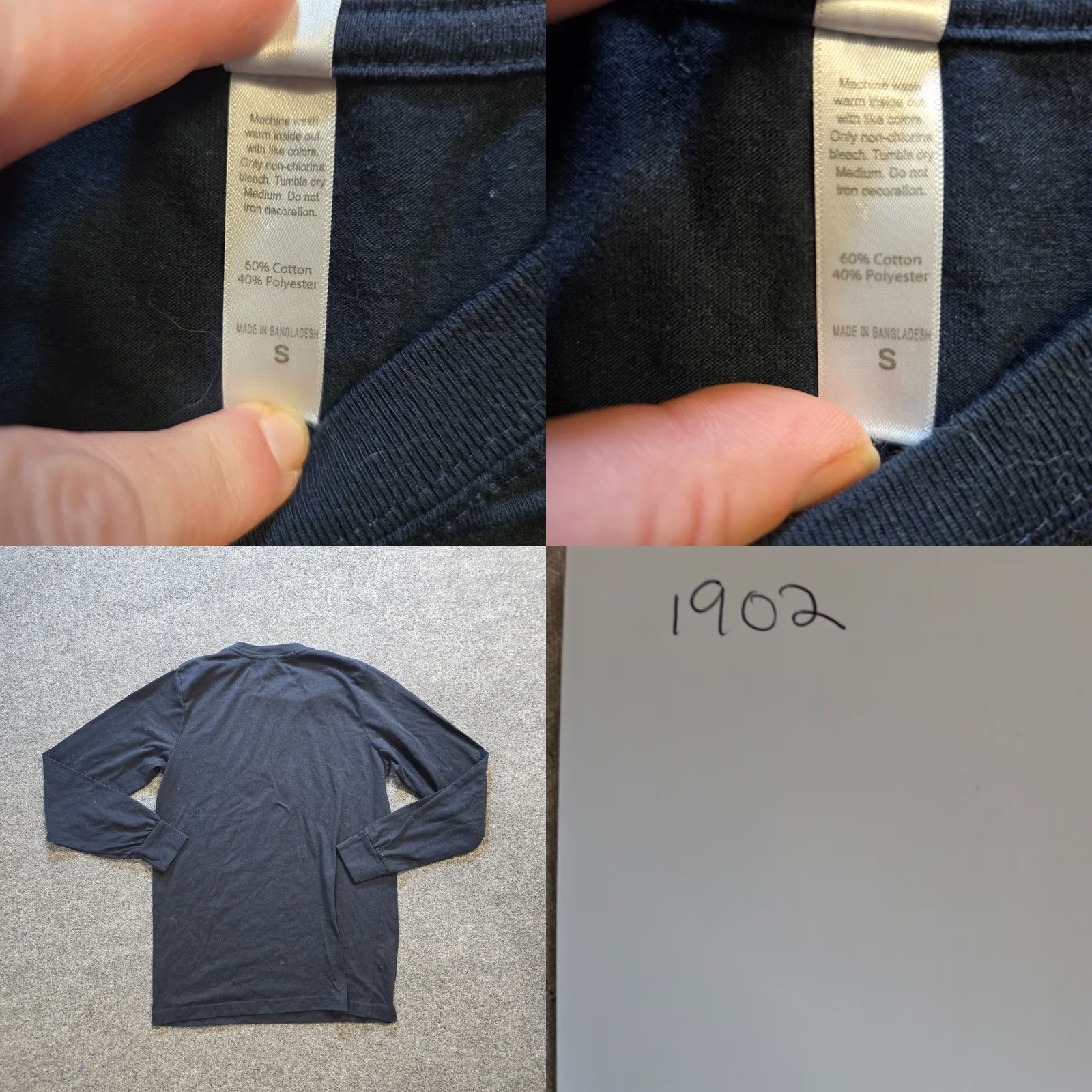 Vintage Marthas Vineyard Top Womens Size S Blue Whale Crew Neck Long Sleeve Shirt Regular Knit Cotton Casual All Seasons Size S / US 4 / IT 40 - 8 Thumbnail