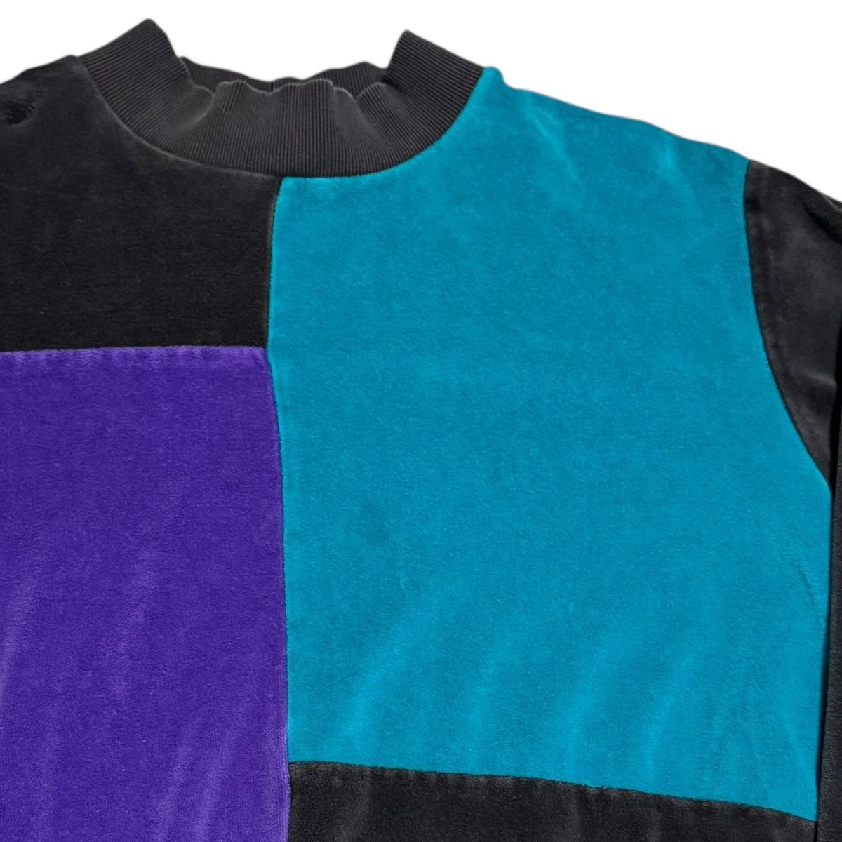 Other 80s Alfred Dunner Colorblock Sweatshirt Women's Large FLAWS Size L / US 10 / IT 46 - 2 Thumbnail