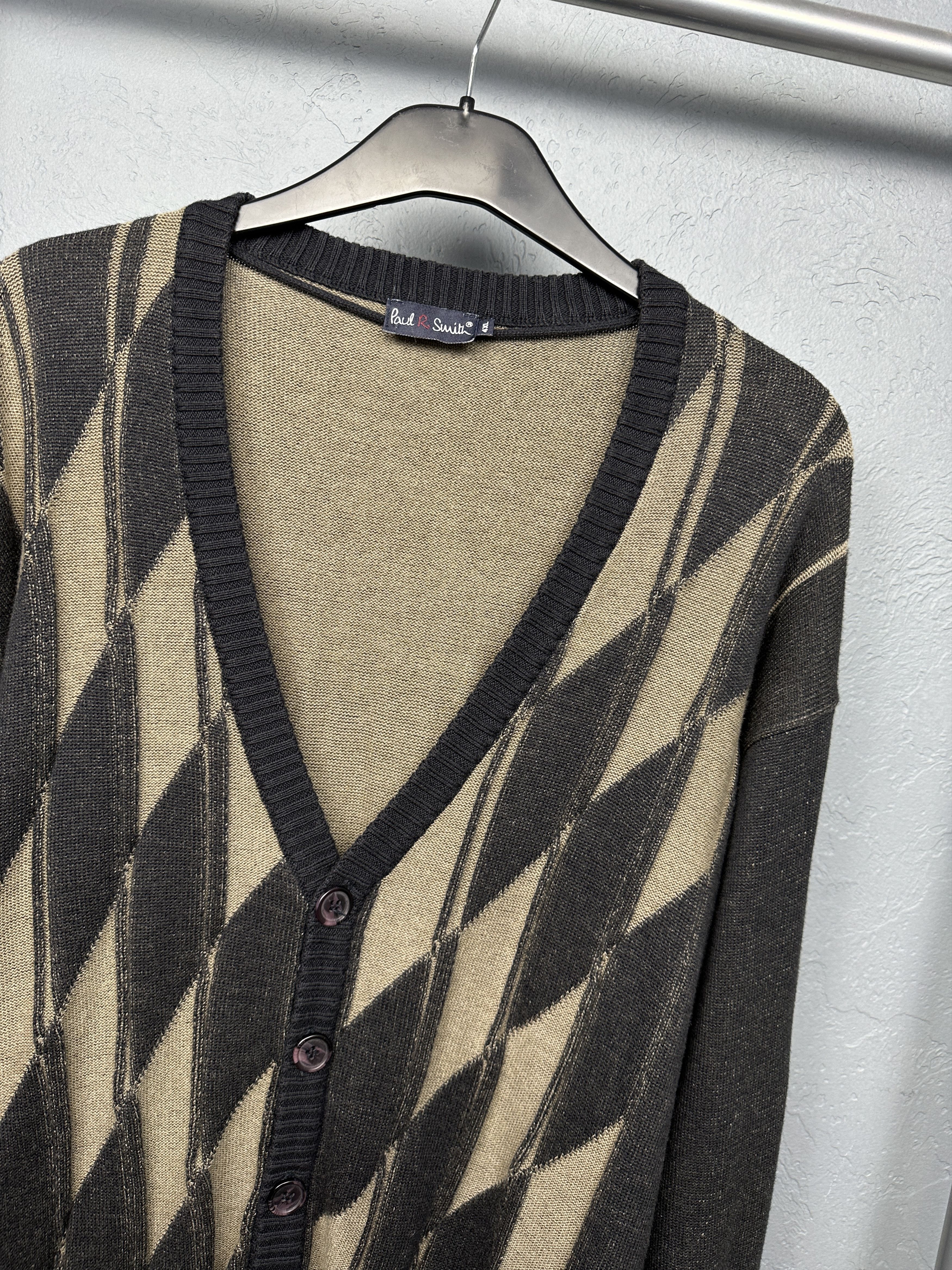 Paul Smith Paul Smith Vintage Mens Cardigan Sweater Size 4XL Size US XXL / EU 58 / 5 - 2 Thumbnail